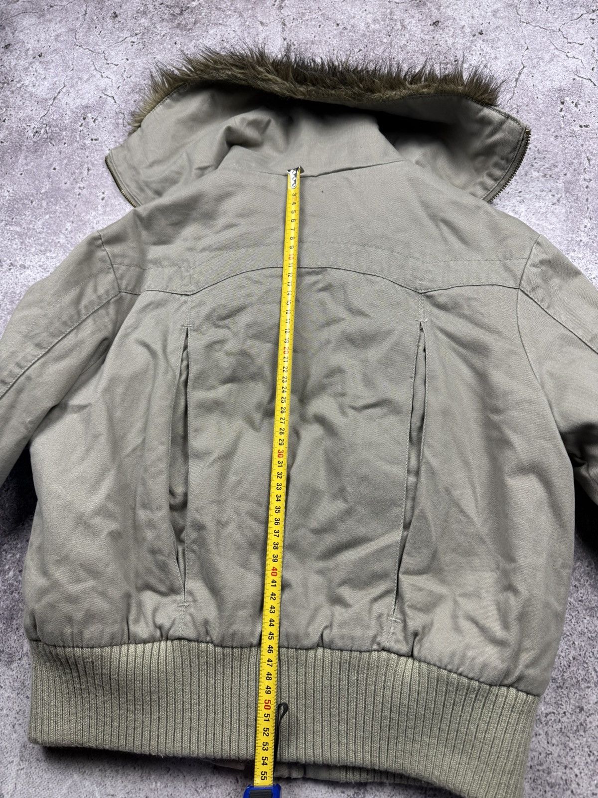 Japanese Brand Vintage Japanese G.O.A Style Fur Bomber Jacket Y2K Size US S / EU 44-46 / 1 - 9 Thumbnail