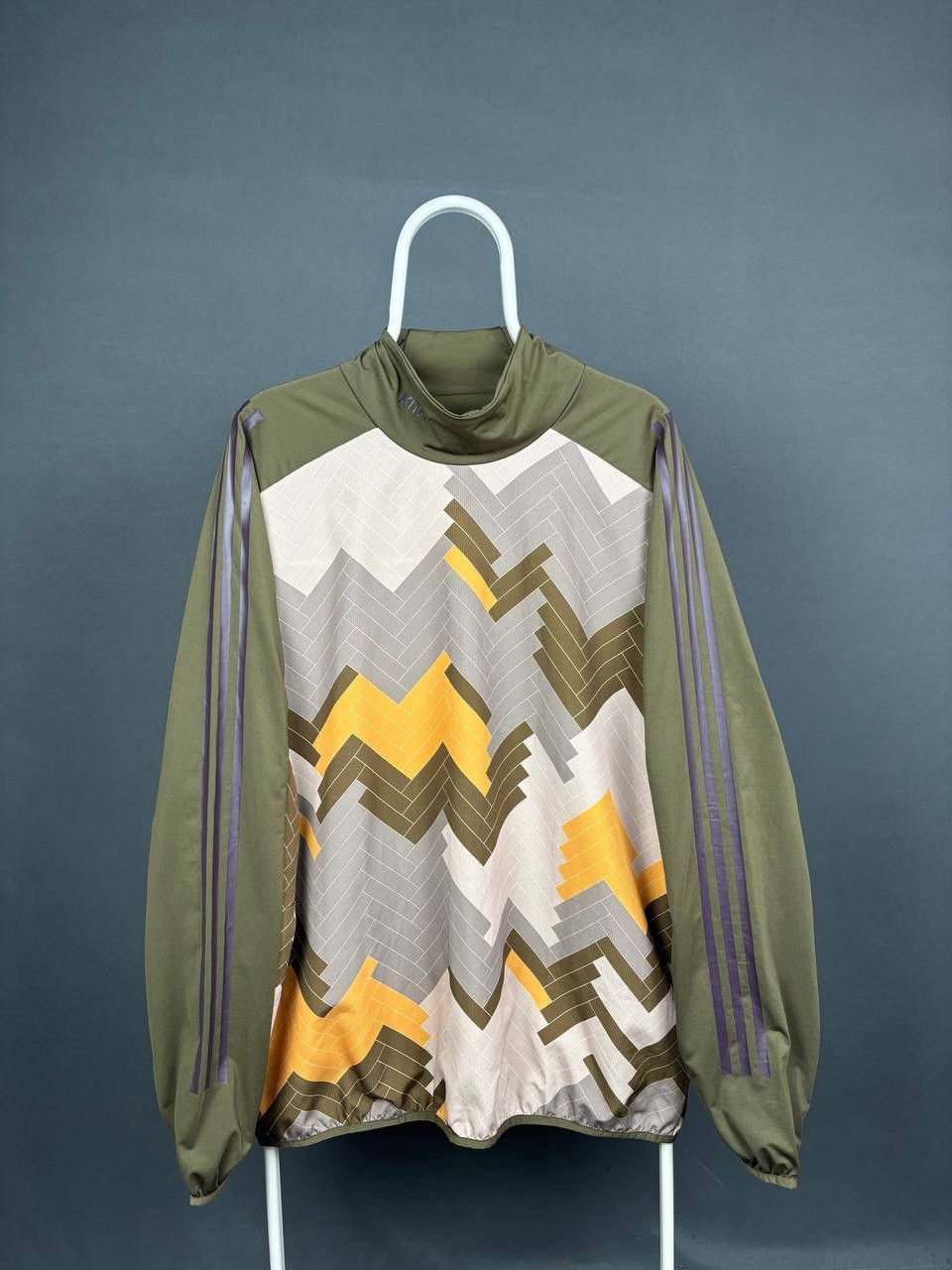 Kith Kith Striped Microsuede Tanner Pullover | Grailed
