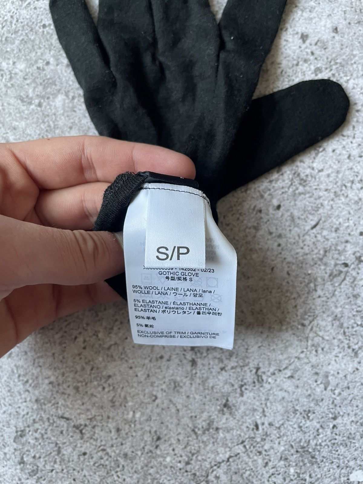 Arc'teryx Arc'teryx Gothic Wool Glove Size 30 - 2 Thumbnail