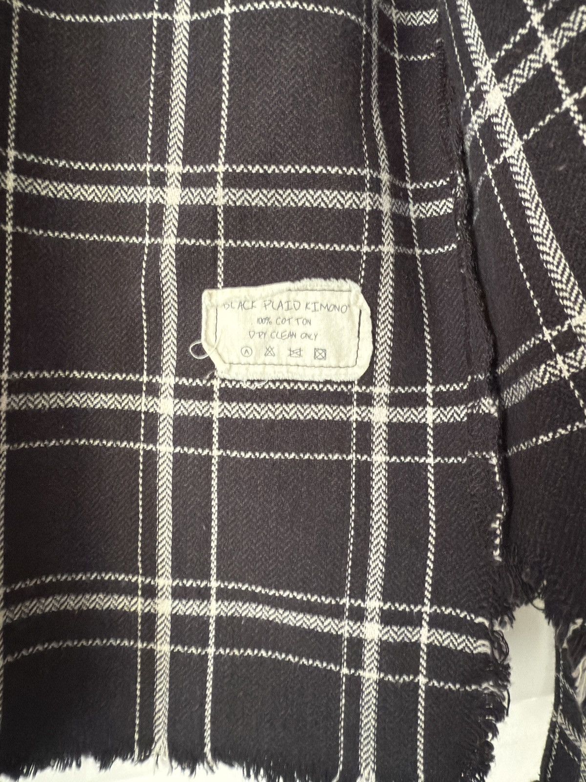 Greg Lauren Black Kimono Flannel Size US XL / EU 56 / 4 - 6 Thumbnail
