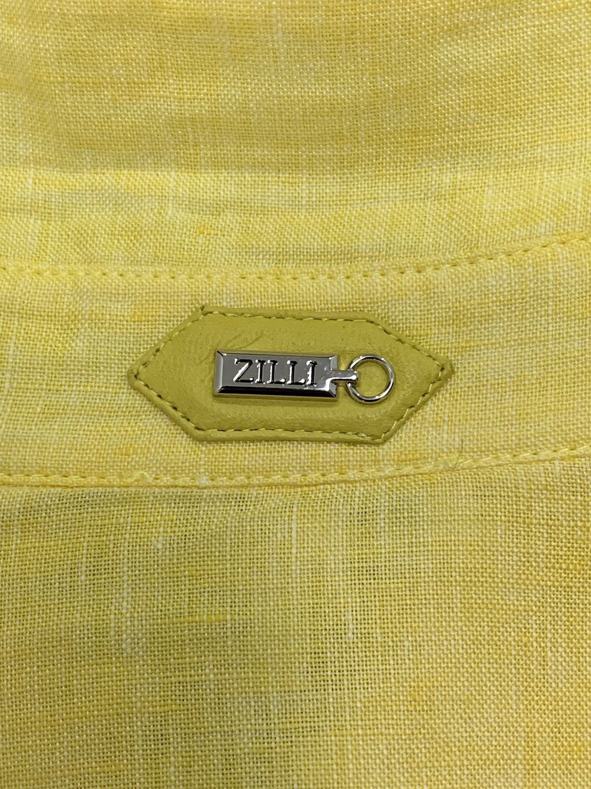 Zilli ZILLI ZIPPED - LINEN LONGSLEEVE SHIRT JACKET Size US XXL / EU 58 / 5 - 8 Thumbnail