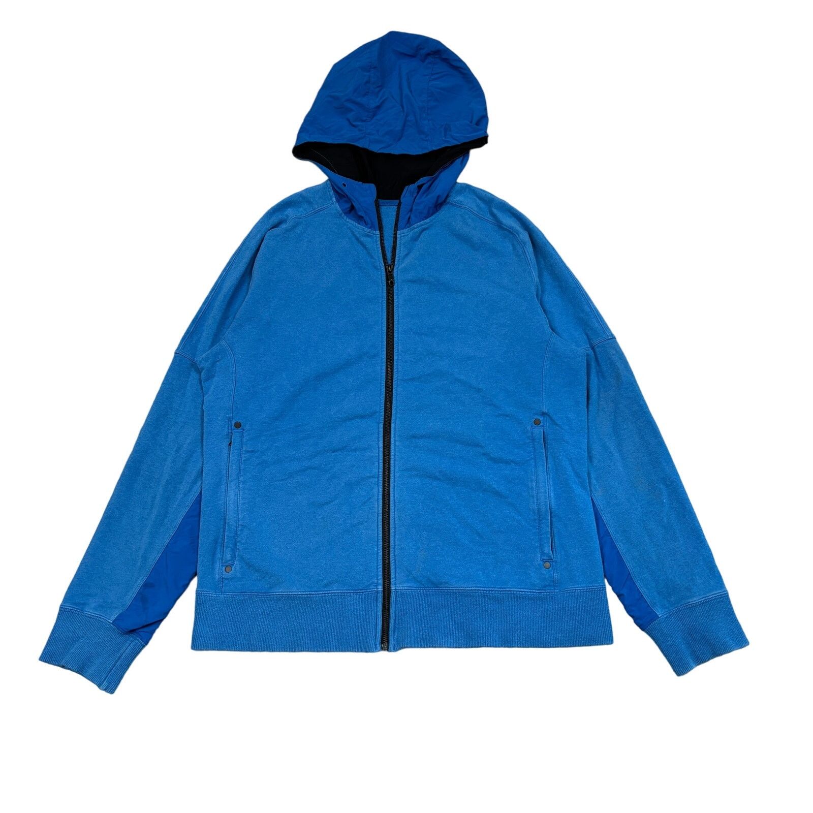 Lululemon Lululemon Blue Full Zip Hoodie Mens XL Activewear Minimalist Size US XL / EU 56 / 4 - 1 Thumbnail