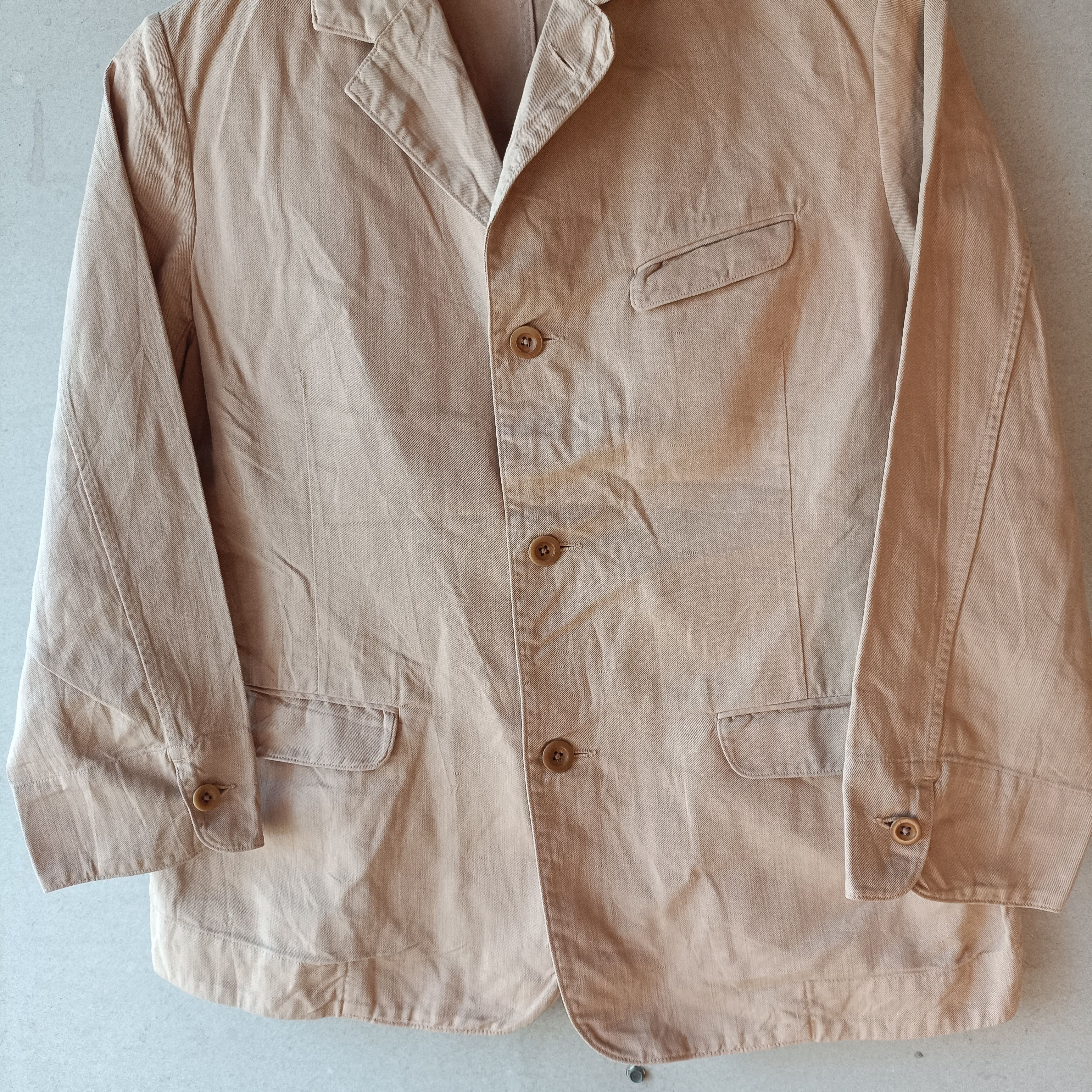 45rpm 45rpm Japan Linen Blazer Jacket Size S / US 4 / IT 40 - 3 Thumbnail