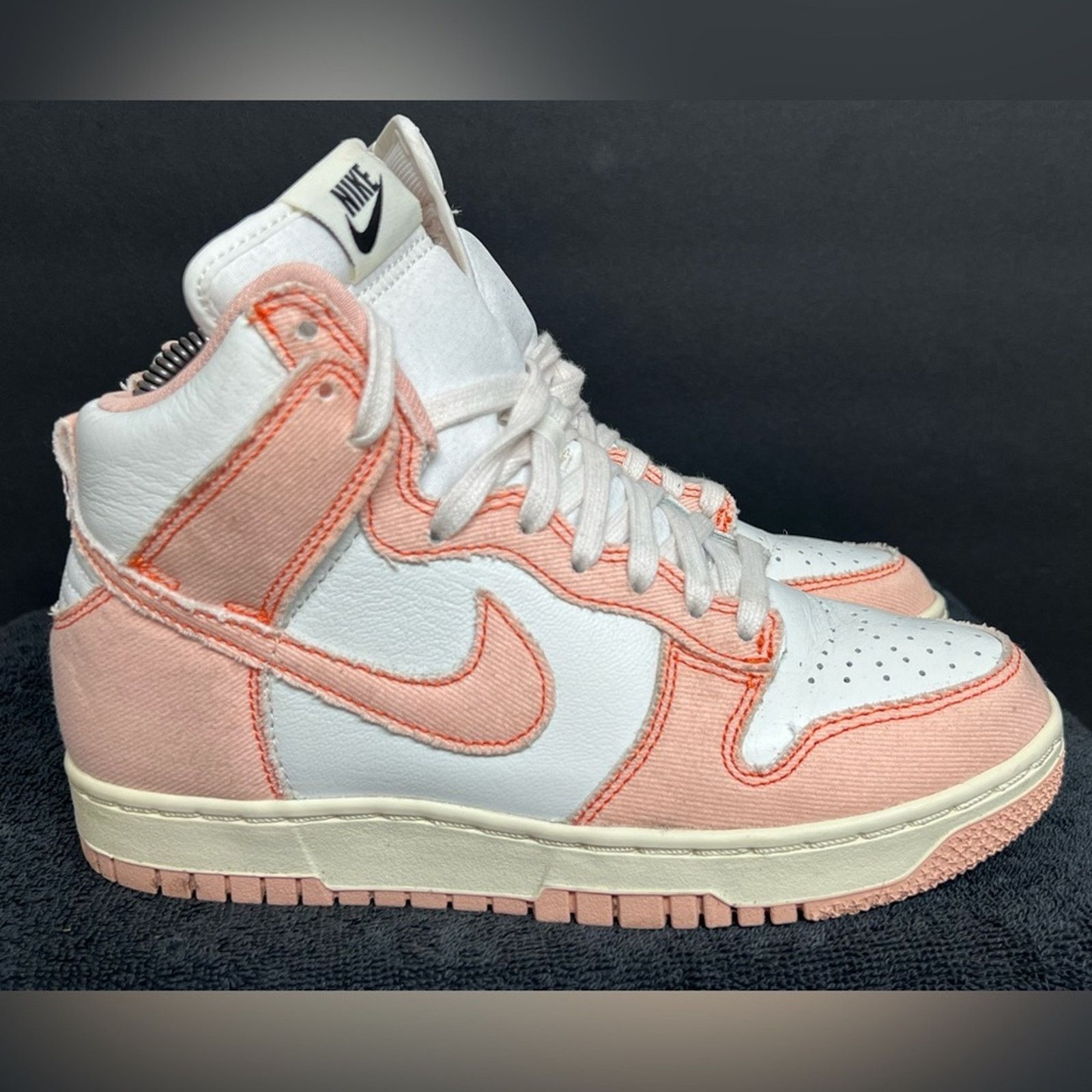 Nike Nike Women’s Dunk High Arctic Orange Sail Sneakers Size 6 Size US 6 / IT 36 - 2 Thumbnail