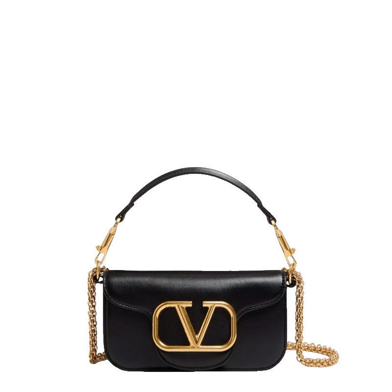Valentino VALENTINO GARAVANI Loco Small Black Shoulder Bag New & Authe Size ONE SIZE - 1 Thumbnail