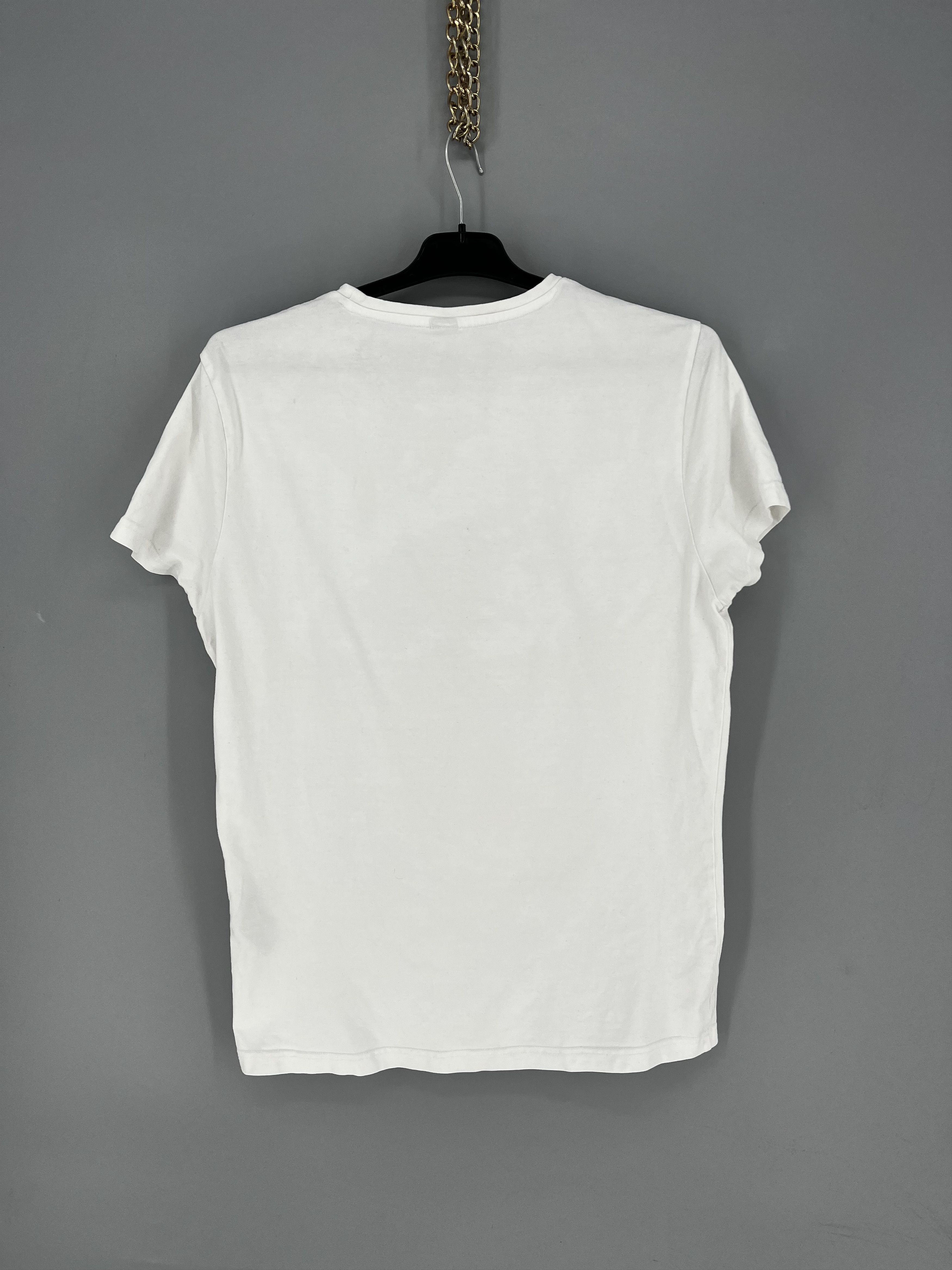 MA.STRUM Ma.Strum vintage white T-shirt central logo plane Size US S / EU 44-46 / 1 - 10 Thumbnail