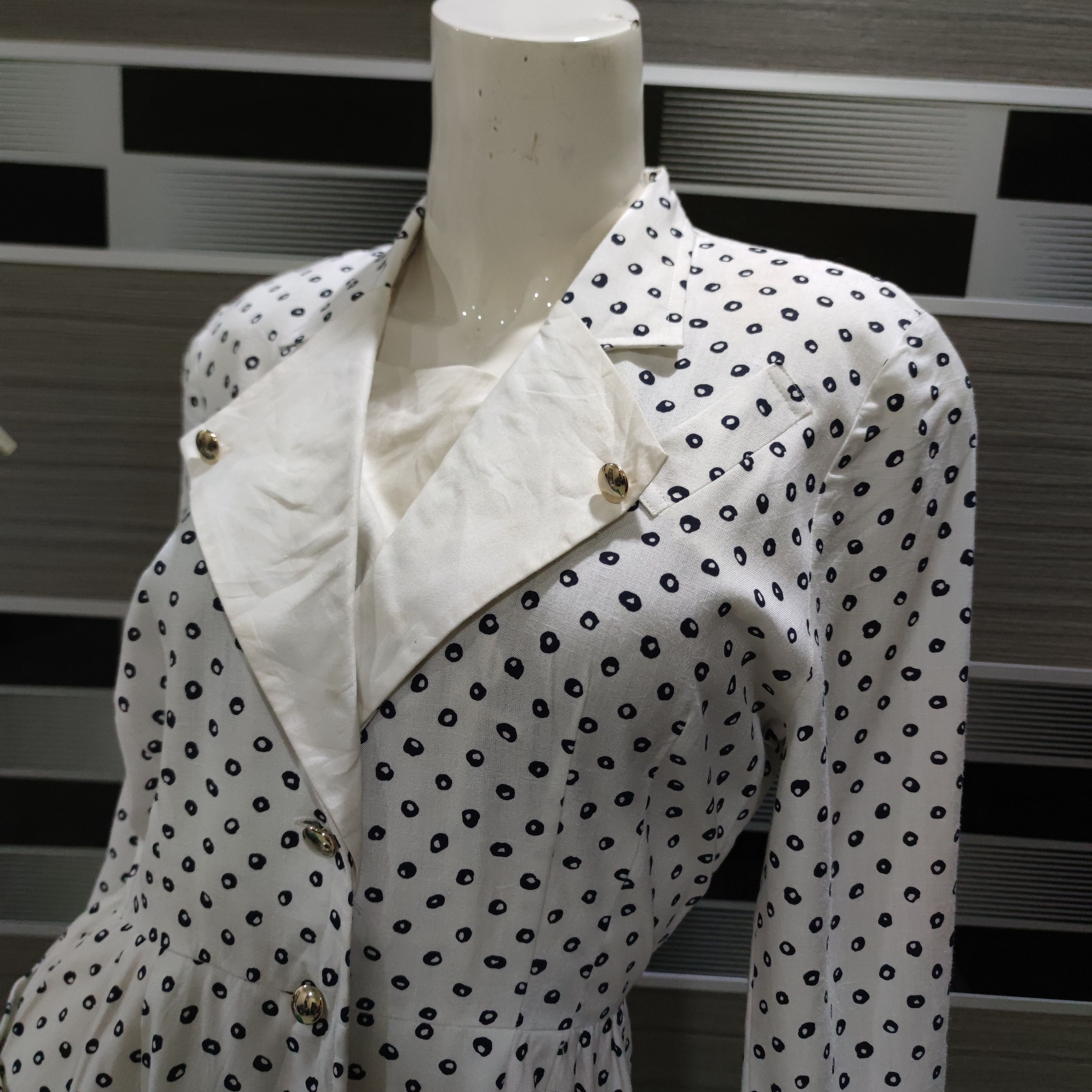 Balenciaga VINTAGE BALENCIAGA PARIS DRESS SIZE 11 Size ONE SIZE - 3 Thumbnail