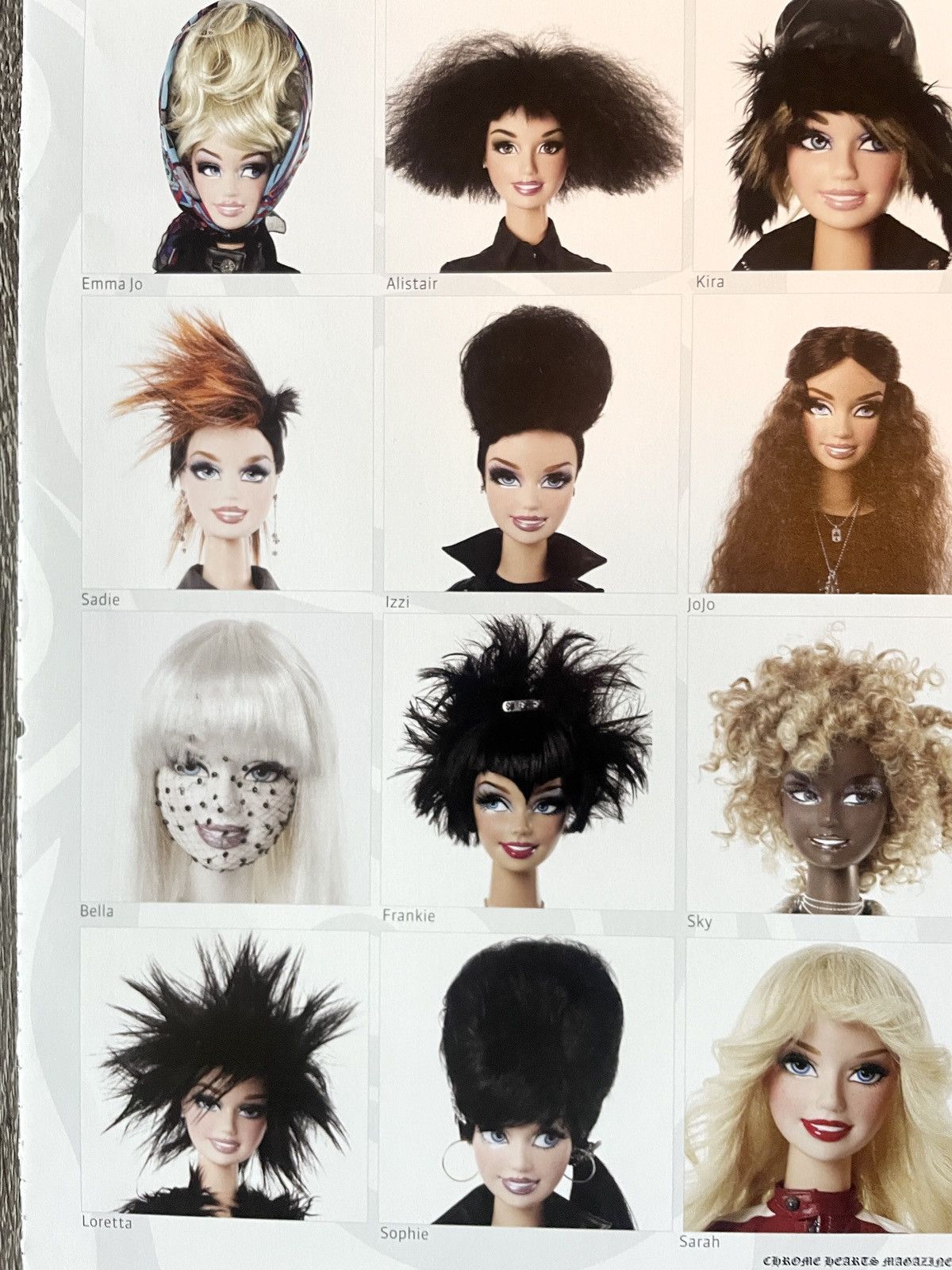 Chrome Hearts Chrome Hearts Barbie dolls 8x11 magazine cutout Poster Size ONE SIZE - 2 Thumbnail