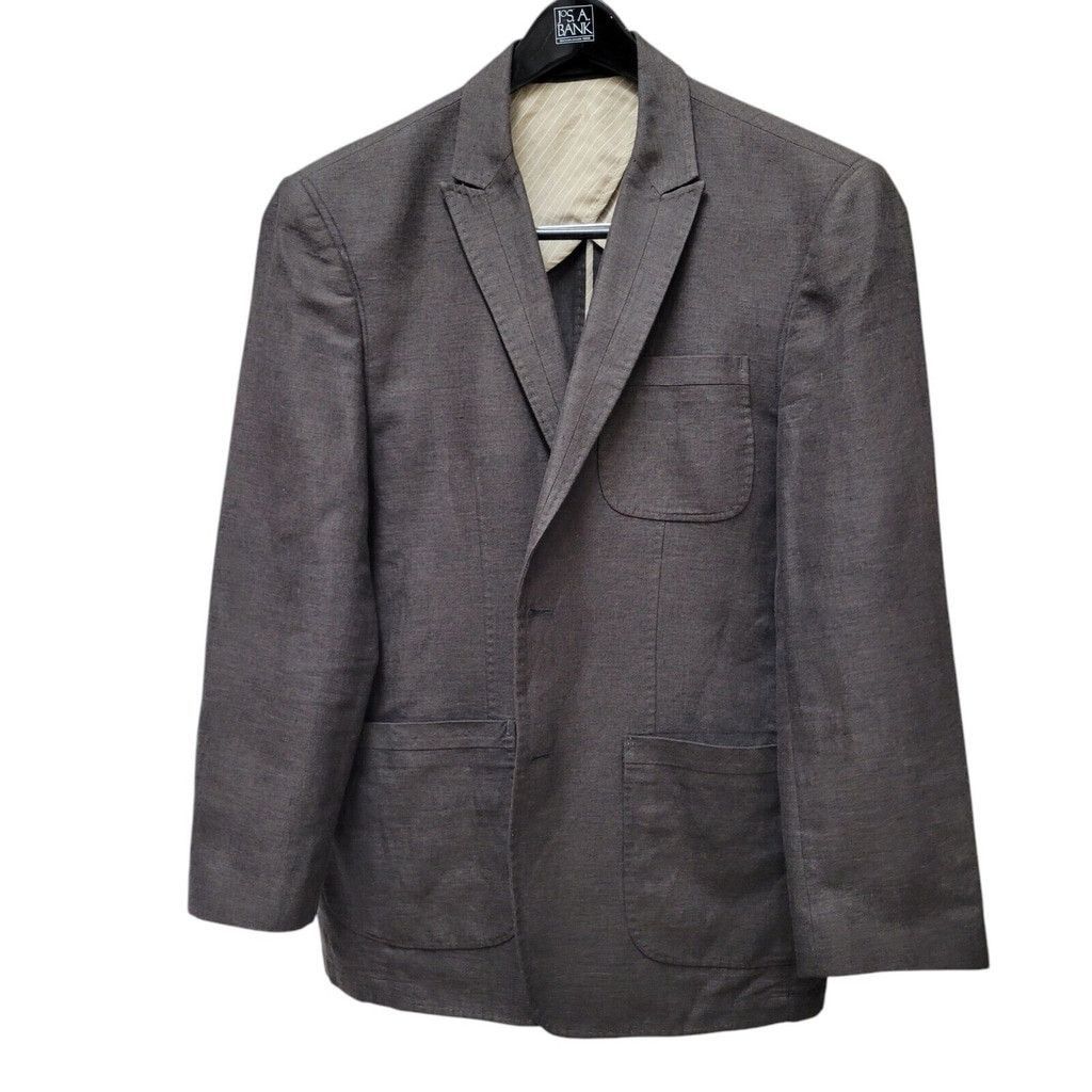 Joseph Abboud Joseph Abboud Cotton Lonen Stitch Jacket Men's Size Large. Size US L / EU 52-54 / 3 - 2 Thumbnail