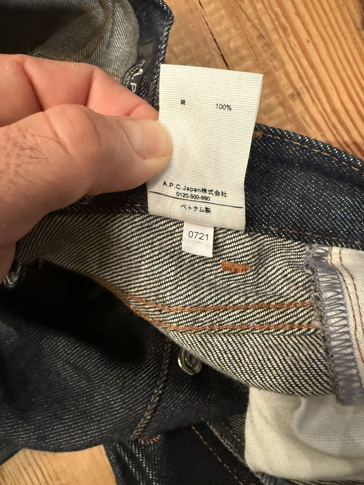 A.P.C. A.P.C selvedge denim - 31 Size US 31 - 6 Thumbnail