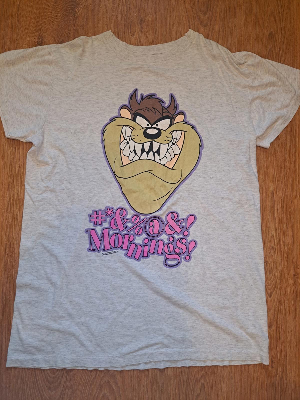Other VINTAGE 1995 Looney Tunes Tasmanian Devil T Shirt XL Gray Size US XL / EU 56 / 4 - 1 Thumbnail