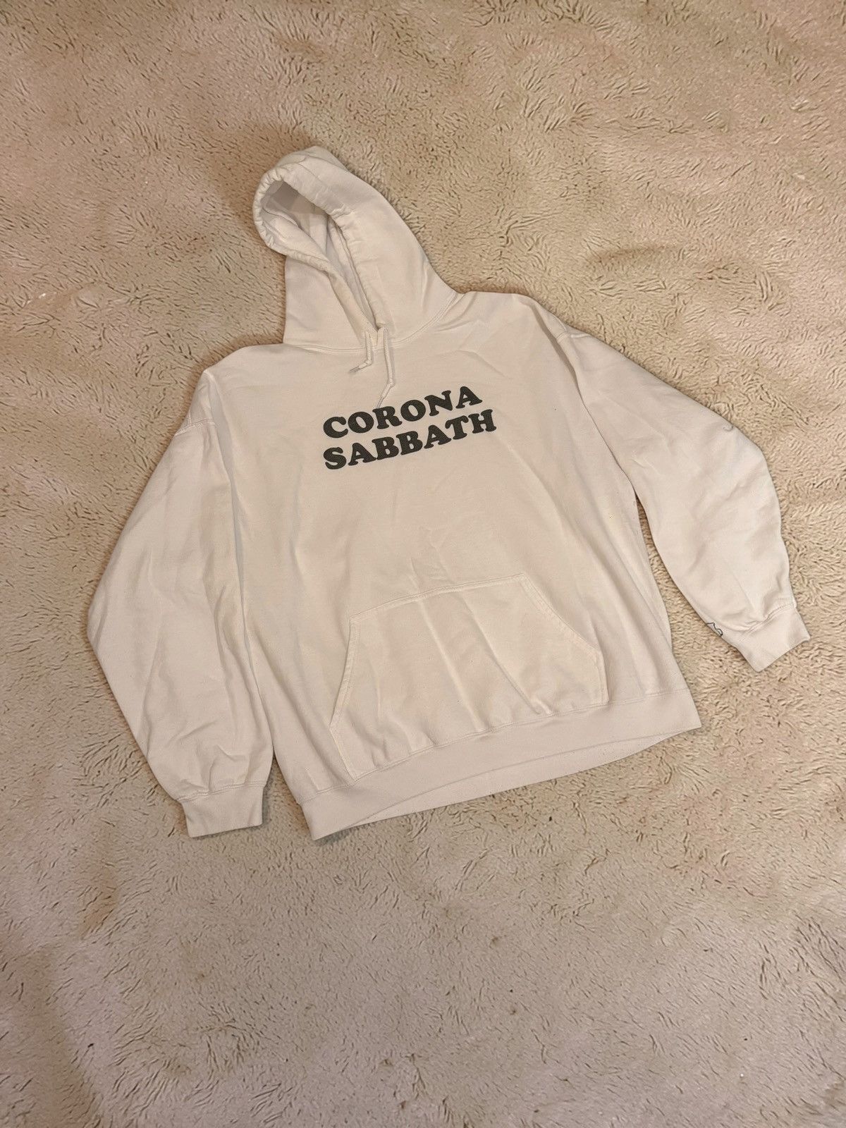 Diplo Diplo Corona Sabbath Hoodie XL White Official Merch Size US XL / EU 56 / 4 - 1 Thumbnail