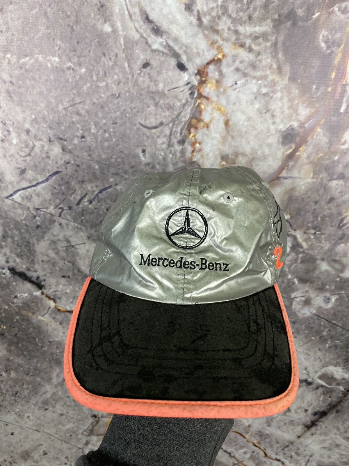 Mercedes-Benz Men’s Cap Mercedes-Benz Racing Team Sports Streetwear Size ONE SIZE - 1 Thumbnail