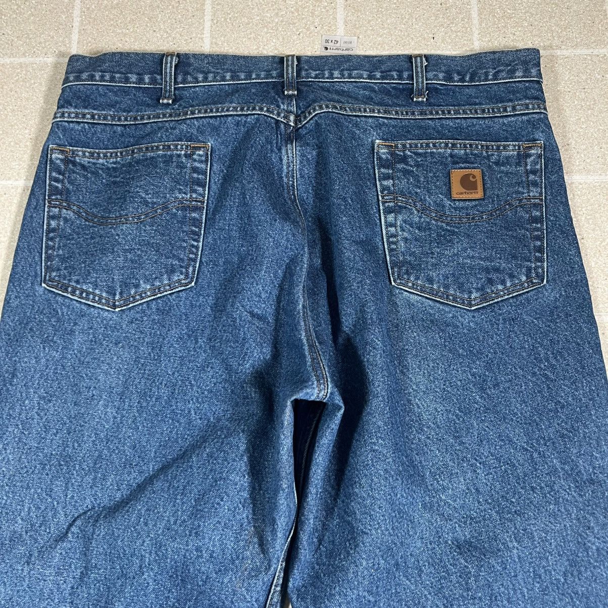 Carhartt Carhartt Jeans 38x29 Mens 100% Cotton Tapered Leg Workwear Size US 38 / EU 54 - 2 Thumbnail