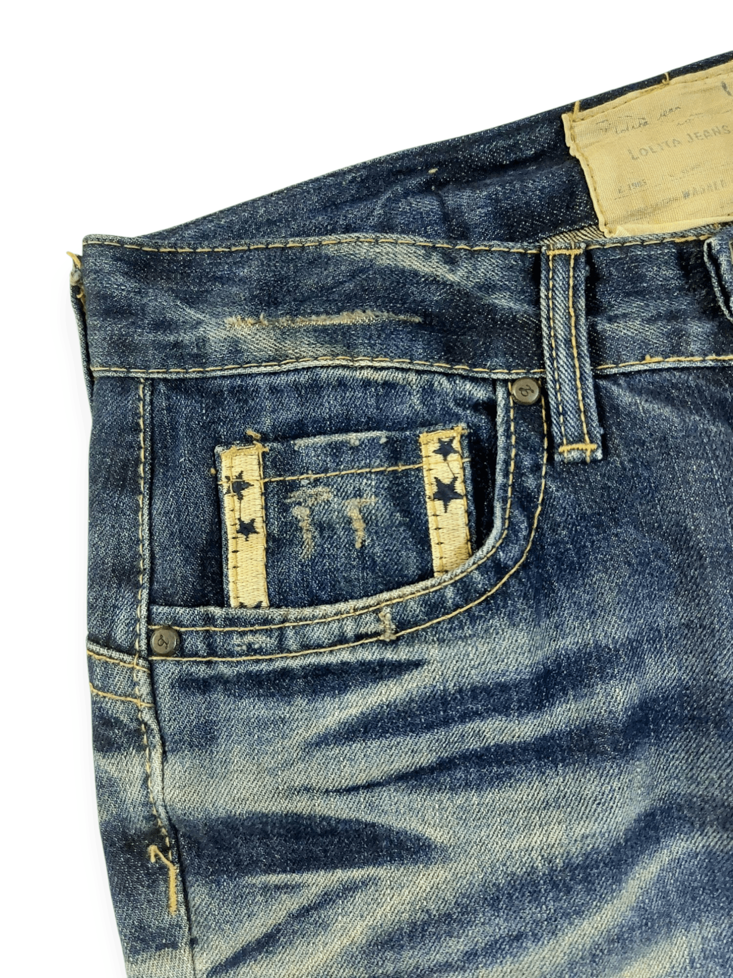 Vintage Rare🔥Yoshitomo Nara x Lolita Exotic Vintage Denim Size US 29 - 8 Thumbnail
