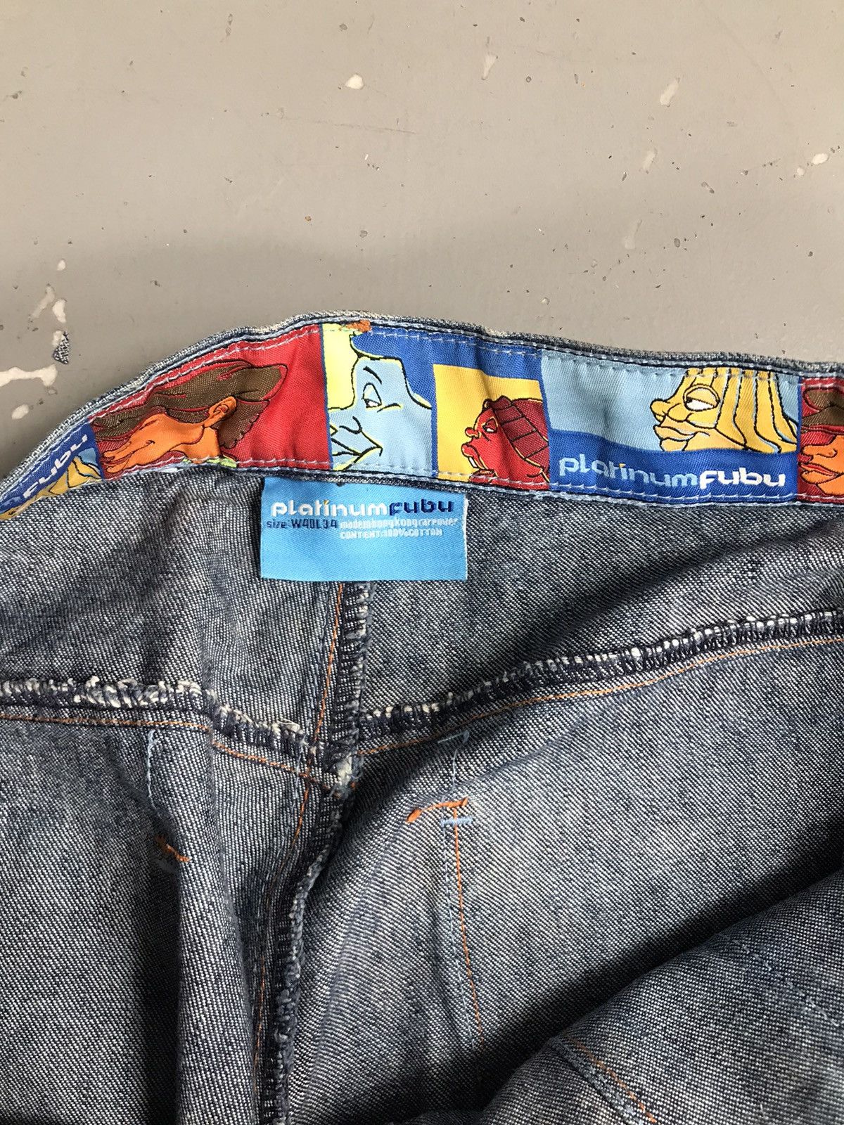 Fubu vintage Fubu platinum big pocket SpellOut denim Size US 40 / EU 56 - 10 Thumbnail