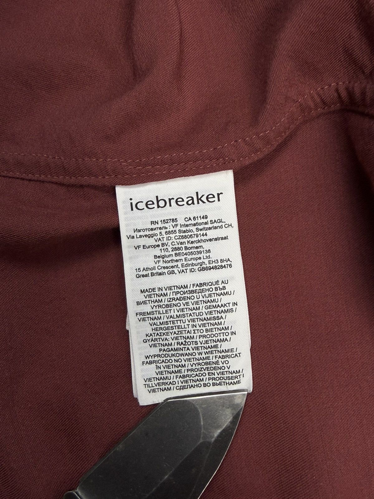Icebreaker Icebreaker Wool Button Up Short Sleeve Shirt Men’s L Outdoor Size US L / EU 52-54 / 3 - 12 Thumbnail