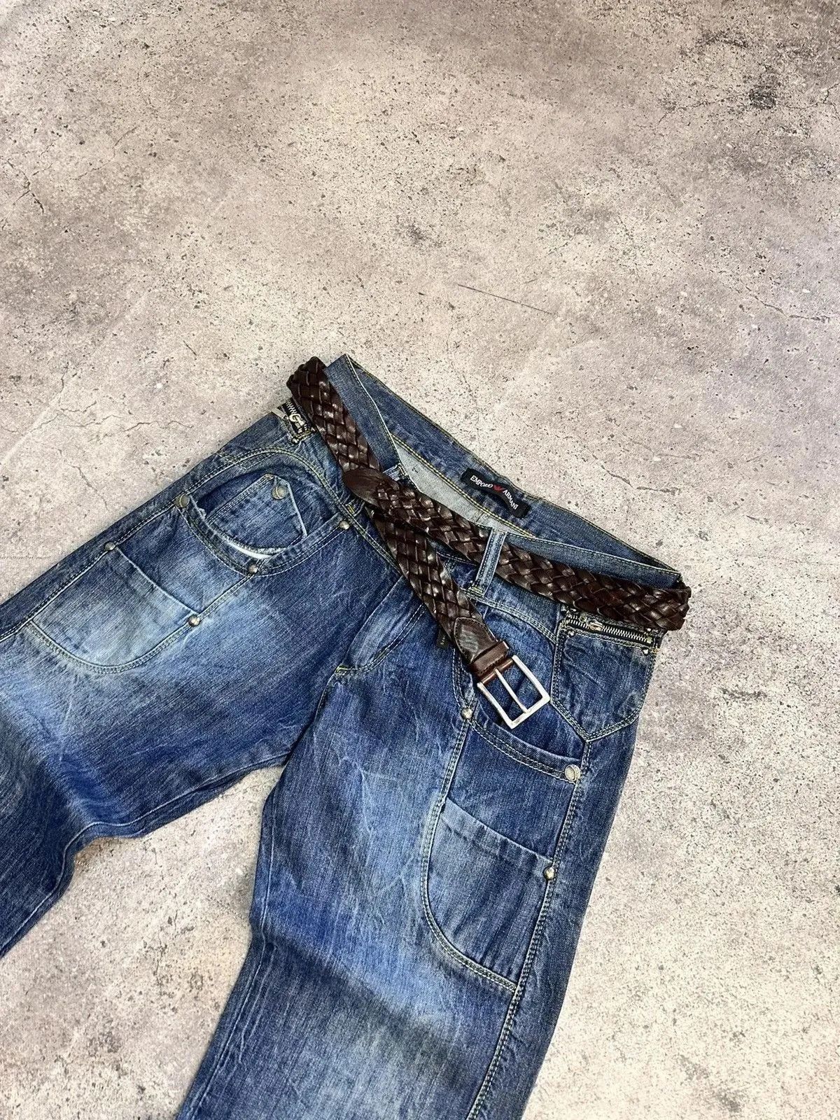 Armani Vintage Armani Jeans style Ed hardy Balenciaga Cargo Baggy Size US 31 - 17 Thumbnail