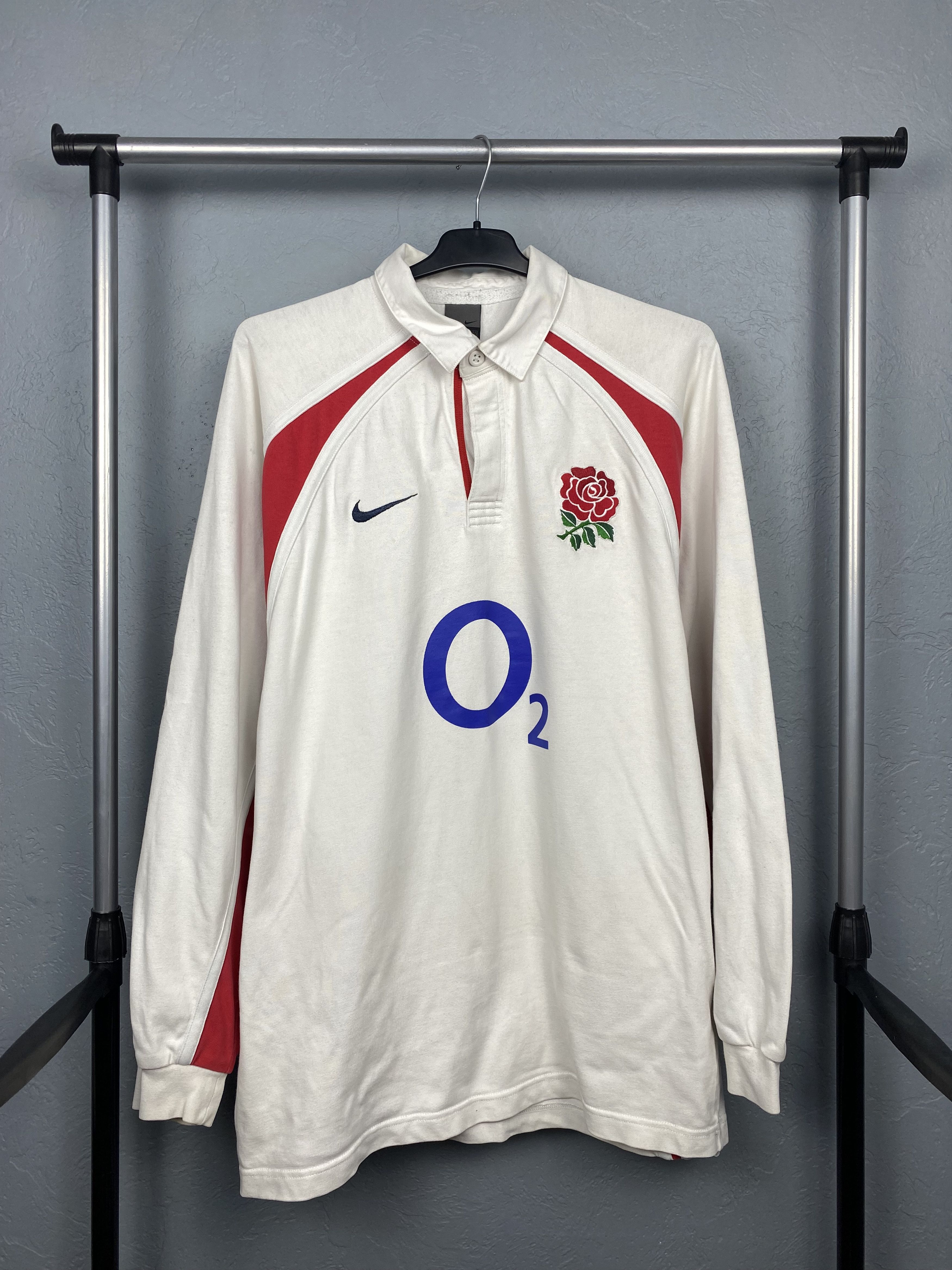 Rugby Longsleeve Nike Swoosh Nike Vintage Rugby Long Sleeve Polo Shirt Y2K  Swoosh