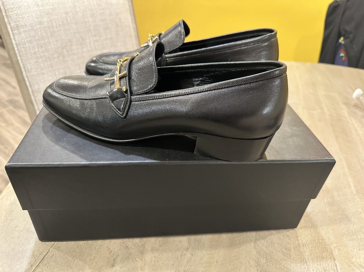 Saint Laurent Paris YSL Solferino 30 Moc Loafers Size US 10 / EU 43 - 4 Thumbnail