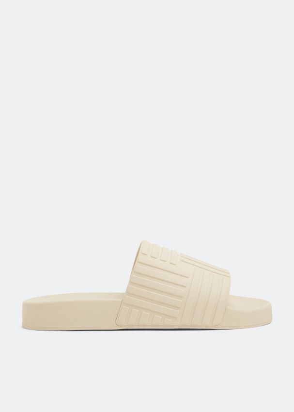 Bottega Veneta o1w1db10724 Slider in Sea Salt Size US 11 / EU 44 - 1 Thumbnail