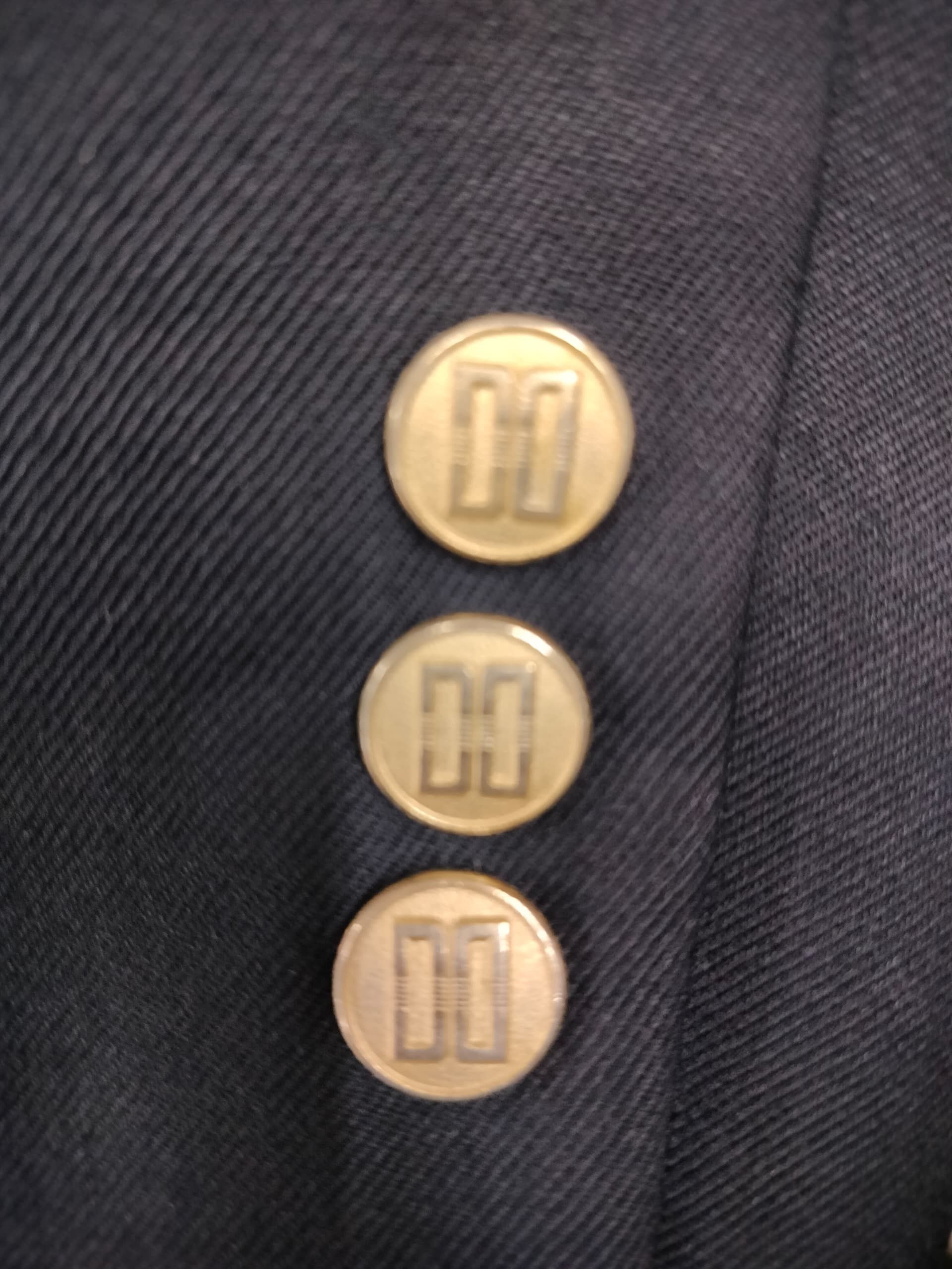 DAKS DAKS London Gold Button Blazer – British Ivy Classic (38R) Size 42R - 5 Thumbnail