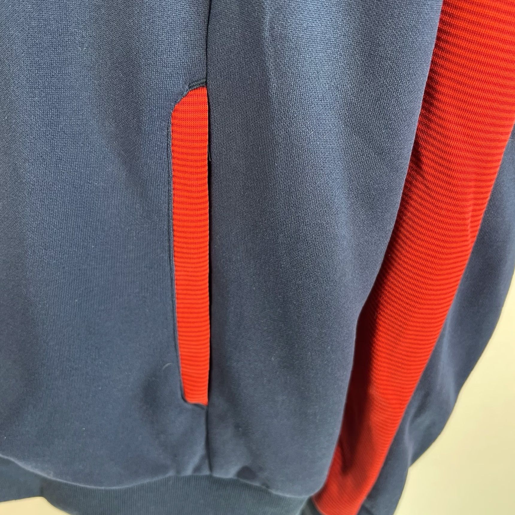Joma Joma Uniformed Legacy 2011 FC Warmup Jacket Mens 2XL Colorblock Blue/Red Jacket Size US XXL / EU 58 / 5 - 4 Thumbnail
