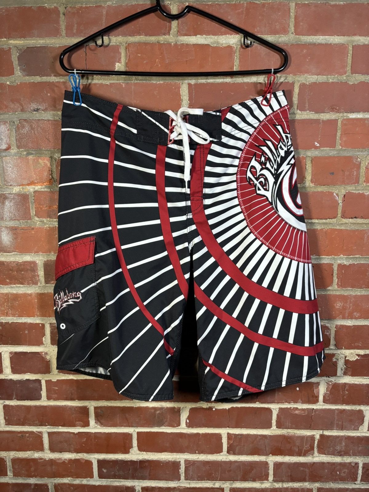 Billabong Vintage Y2k Billabong Rising Sun Boardshorts Mens 34 Size US 34 / EU 50 - 1 Thumbnail