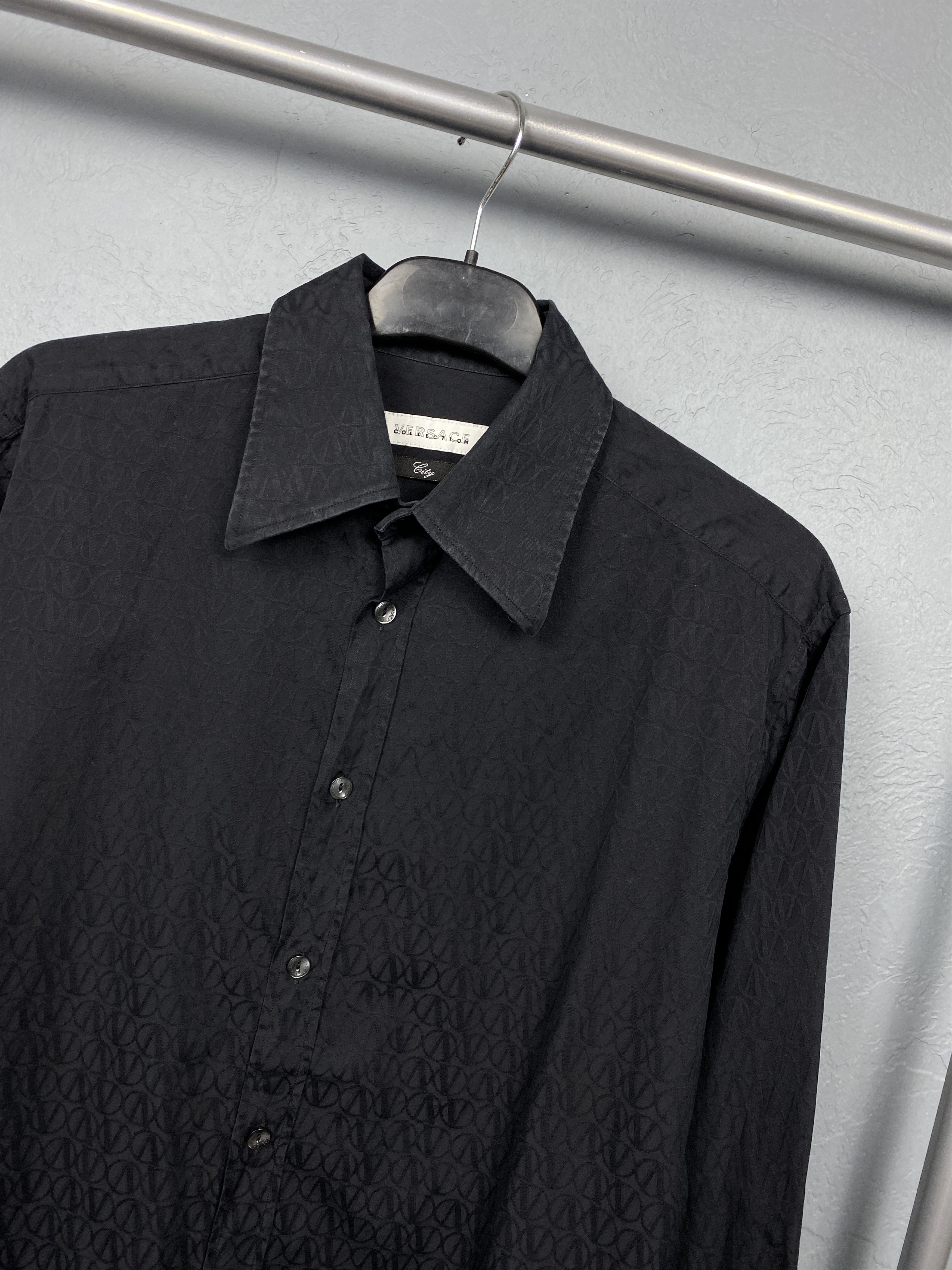 Versace Versace Collection Vintage Mens Long Sleeve Shirt Size US L / EU 52-54 / 3 - 2 Thumbnail