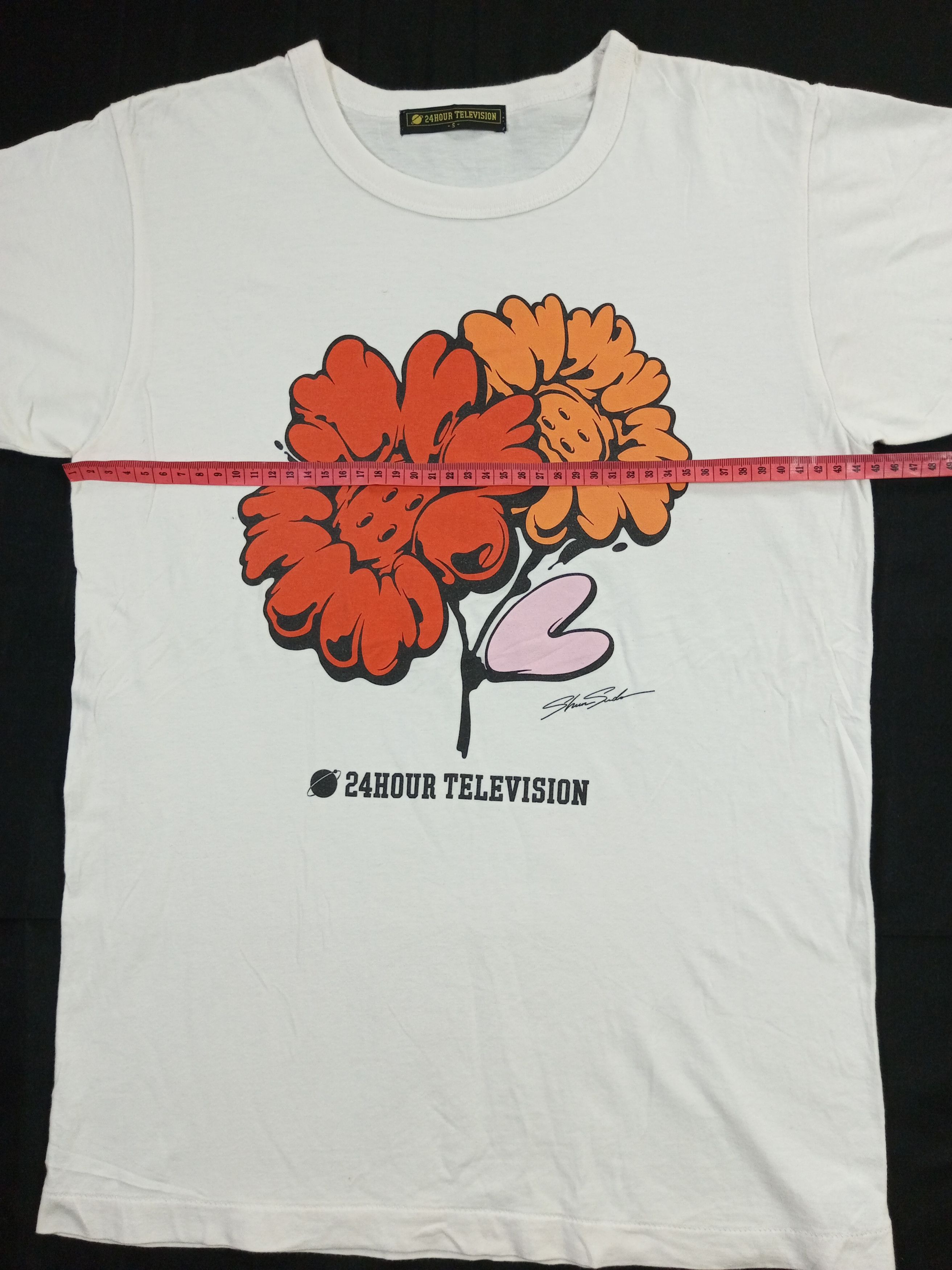 Anime Vintage Single Stitch 24 Hour Television X Shun Sudo Tees Size US S / EU 44-46 / 1 - 9 Thumbnail