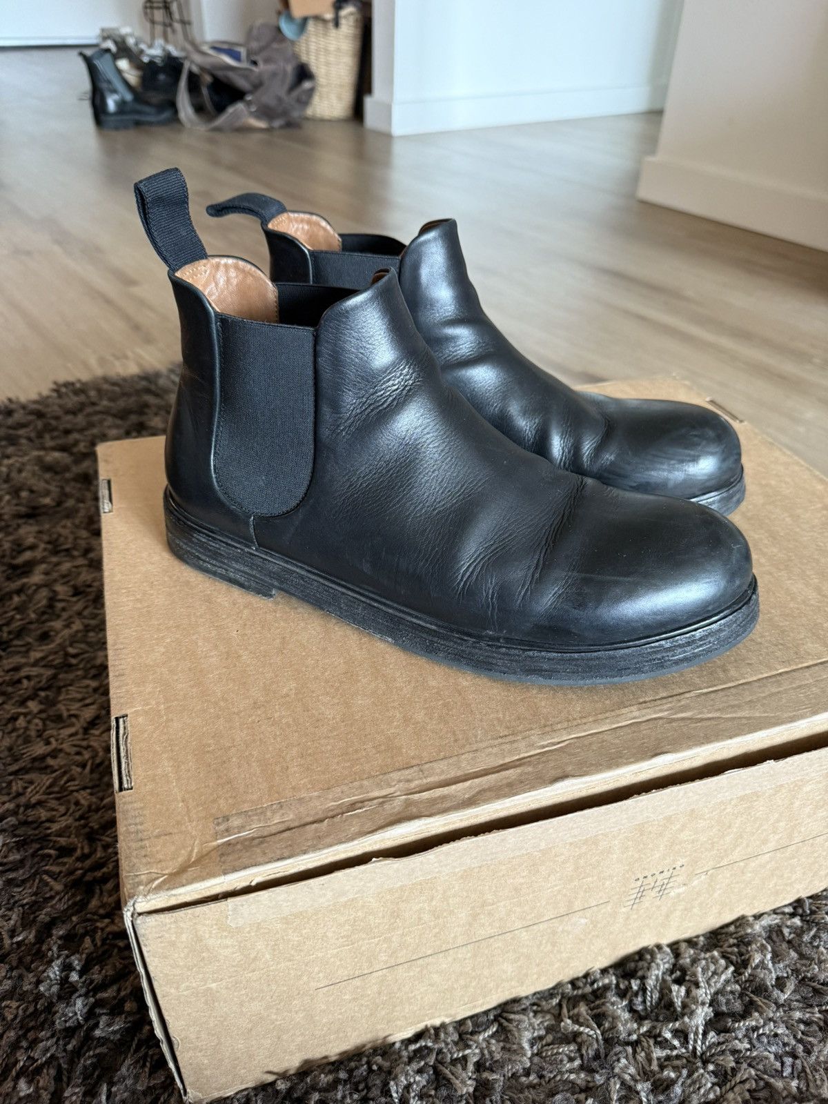 Marsell Marsell Zucca Zeppa Chelsea Boots 41 Size US 9 / EU 42 - 1 Thumbnail