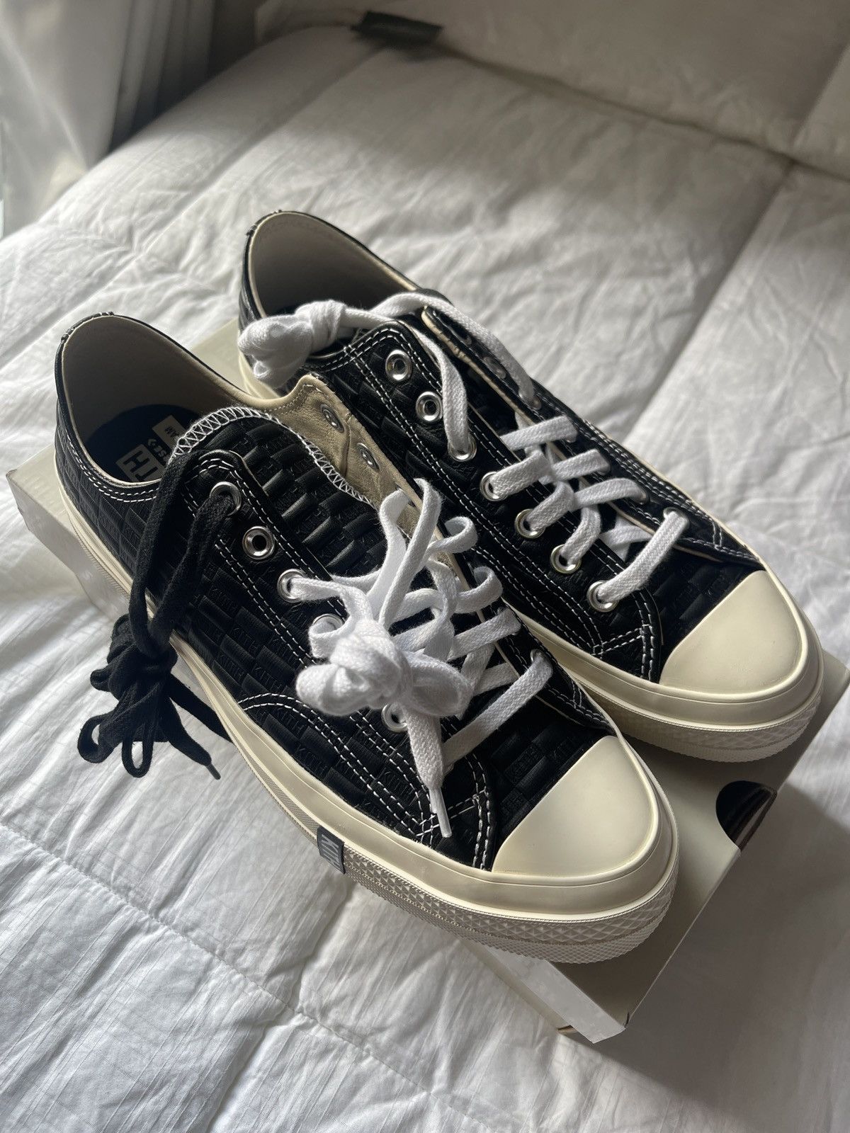 Converse × Kith Kith converse low top black limited Size US 8.5 / EU 41-42 - 2 Thumbnail