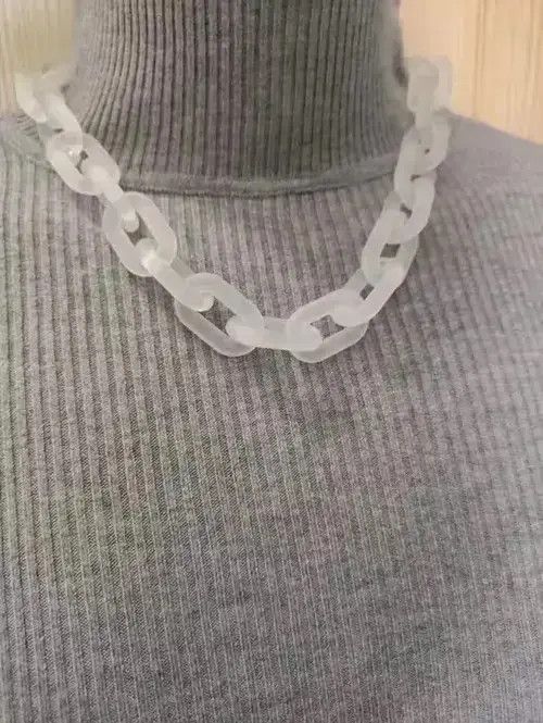 Jewelry Titanium steel Necklace Chain Size ONE SIZE - 2 Thumbnail