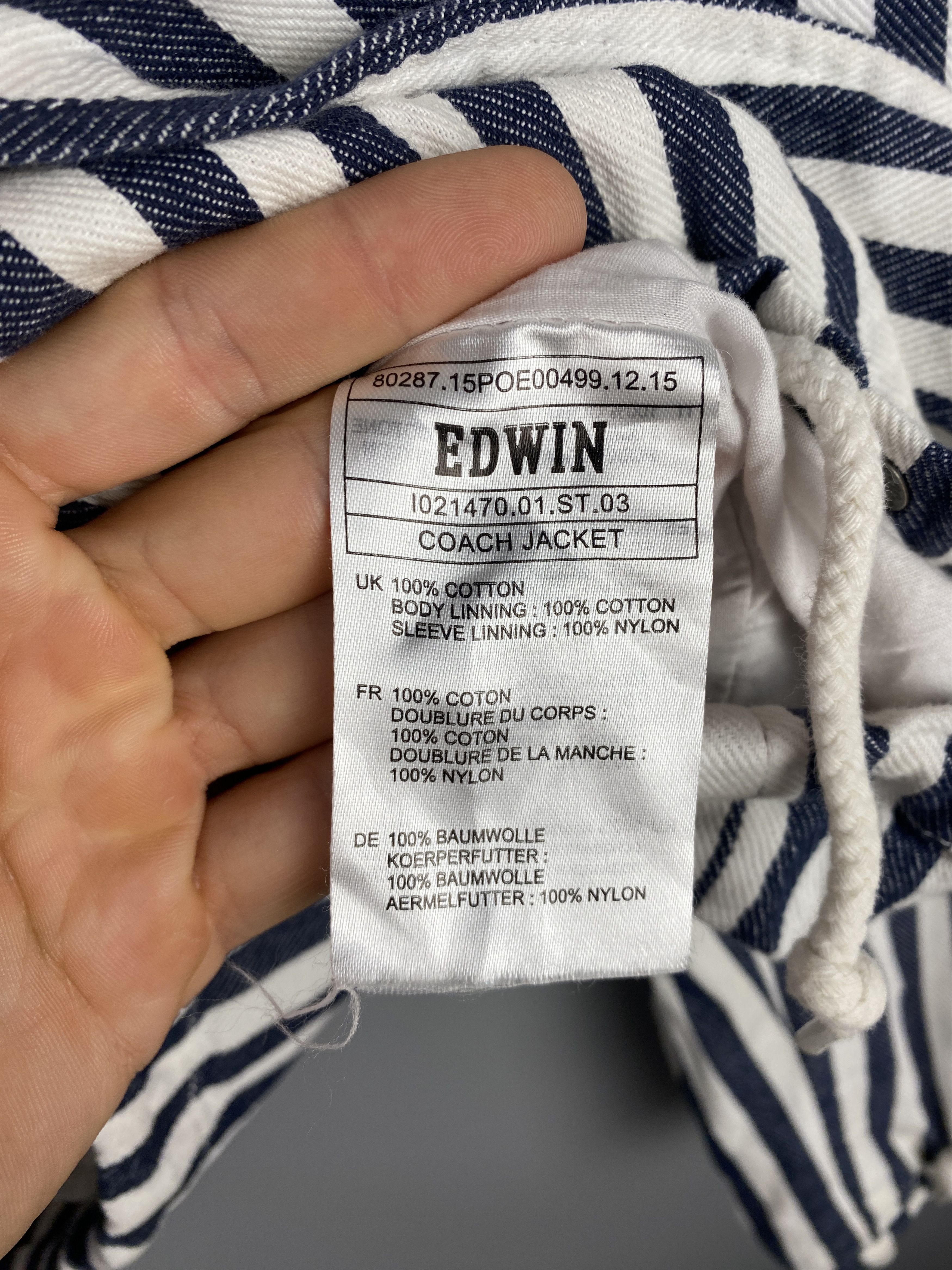 Edwin Edwin Japan Button Overshirt Bomber Jacket Size US L / EU 52-54 / 3 - 13 Thumbnail