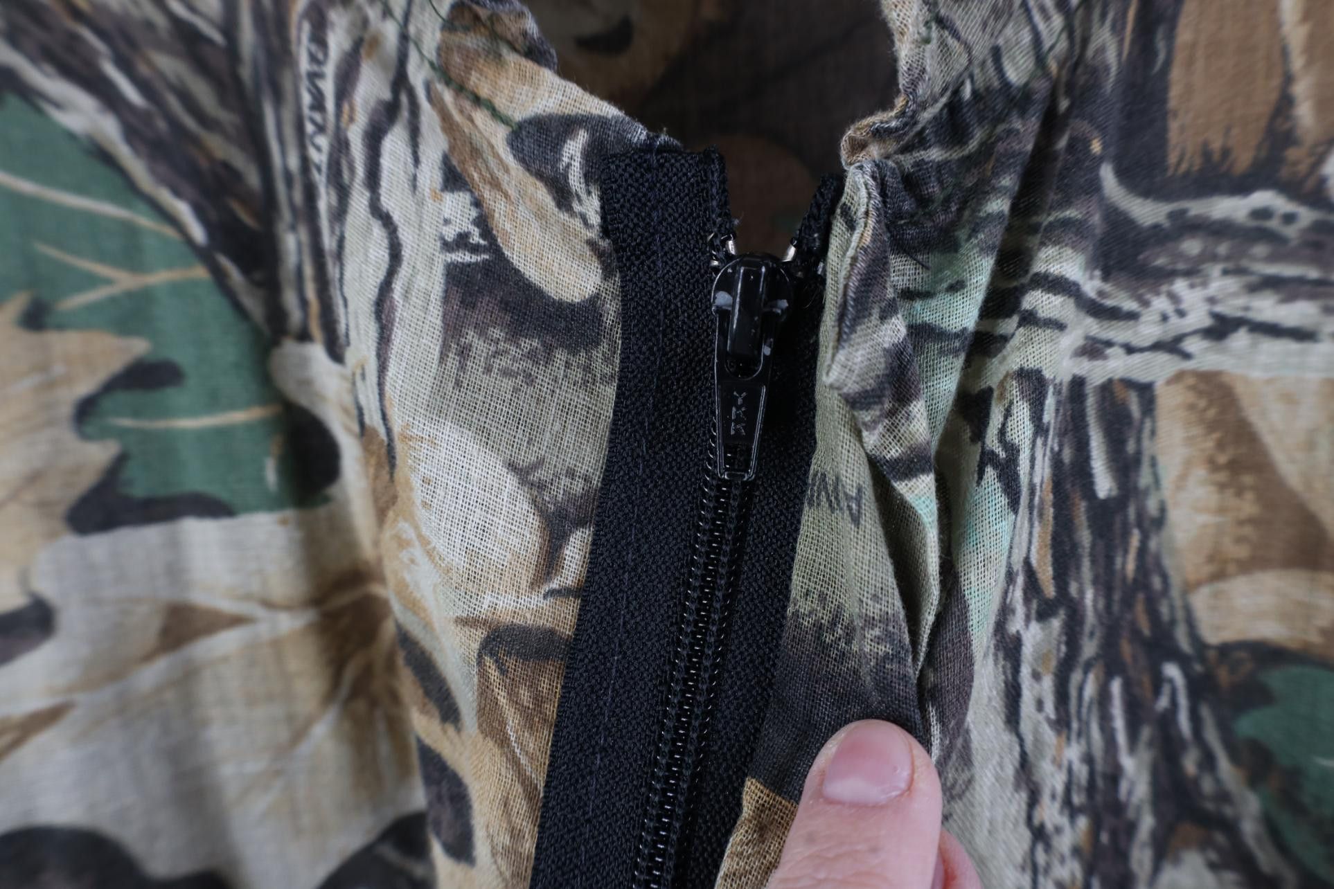 Vintage Vintage 90s Streetwear Camouflage Full Zip Jacket USA Size US XL / EU 56 / 4 - 9 Thumbnail