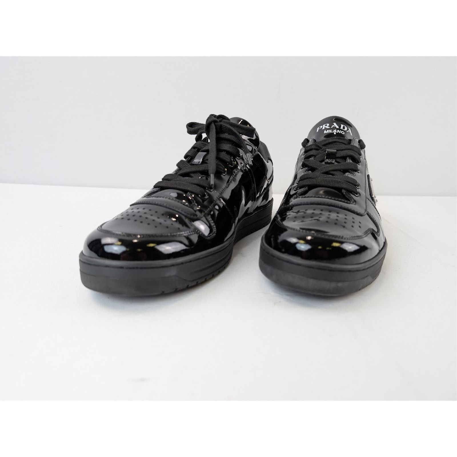 Prada o1rshd1 Calzature Uomo Low-Top Sneakers in Nero Size US 9 / EU 42 - 7 Thumbnail