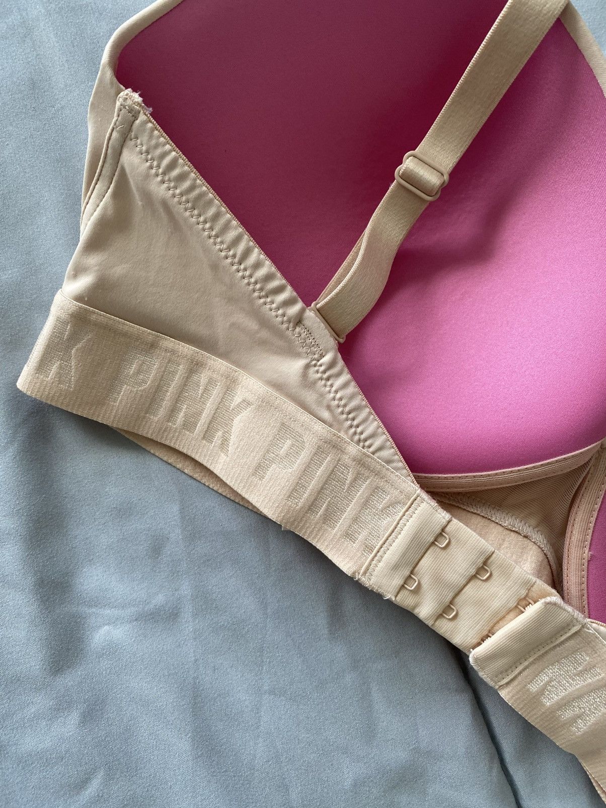 Victoria's Secret Victoria's Secret PINK Wear Lightly Lined Bra Nude 36DD Size ONE SIZE - 7 Thumbnail