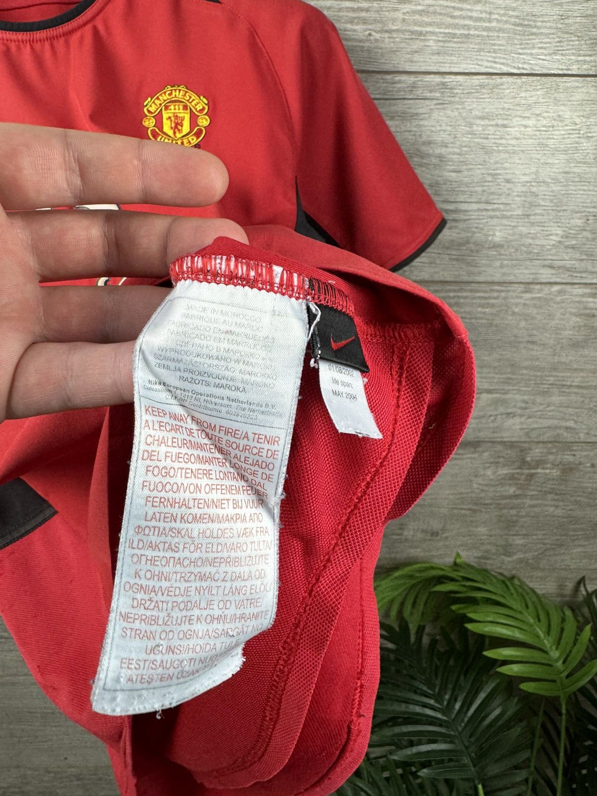 Nike Manchester United Nike 2002/04 Vintage Shirt Soccer Jersey Size US XS / EU 42 / 0 - 4 Thumbnail