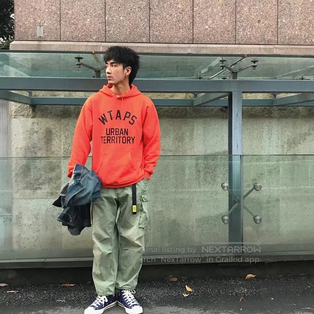Wtaps WTAPS Logo Sweatshirt - Urban Territory Red. Size US XL / EU 56 / 4 - 6 Thumbnail