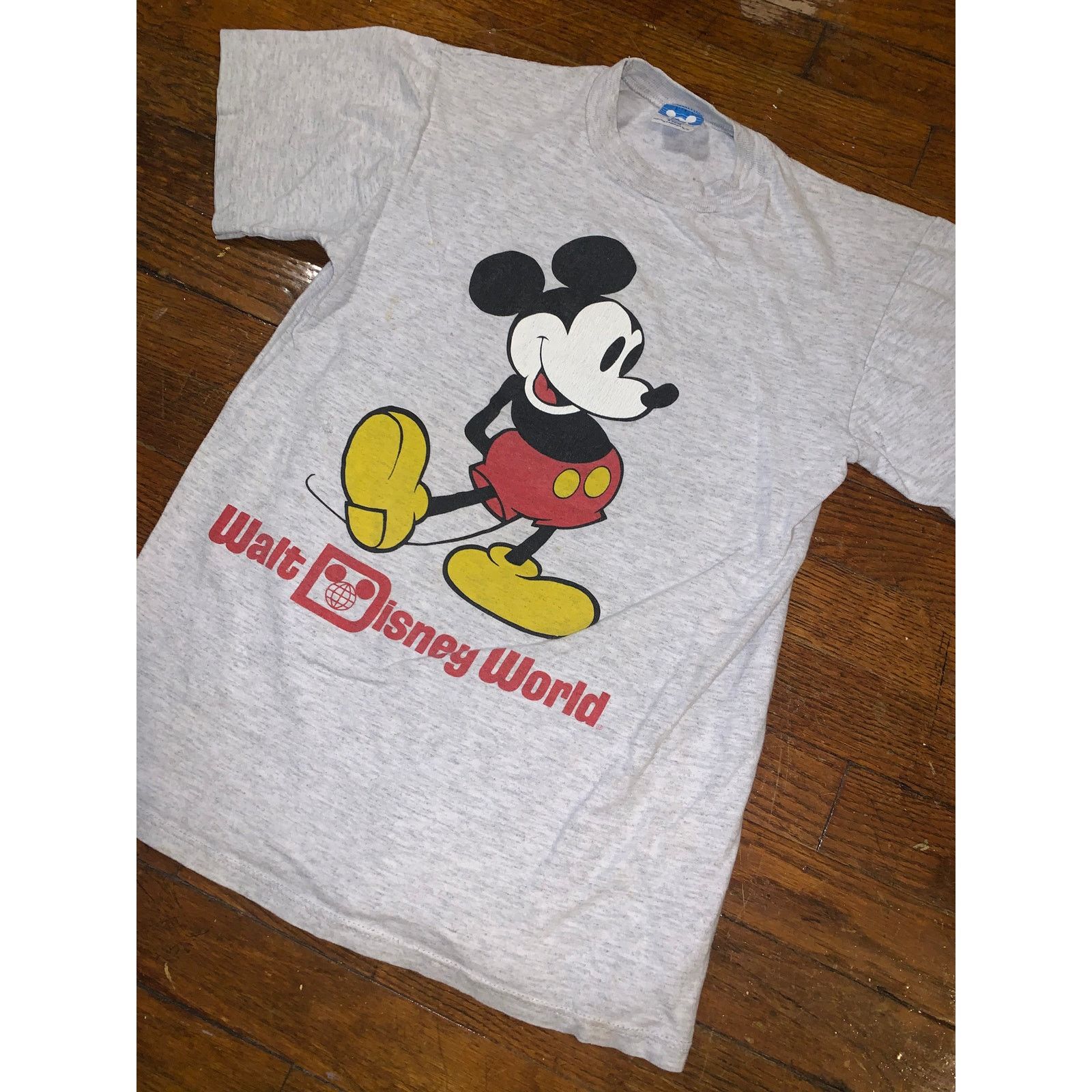Disney × Vintage Walt Disney Mickey Mouse Tee Small Vintage USA Single Stitch Size US S / EU 44-46 / 1 - 2 Thumbnail