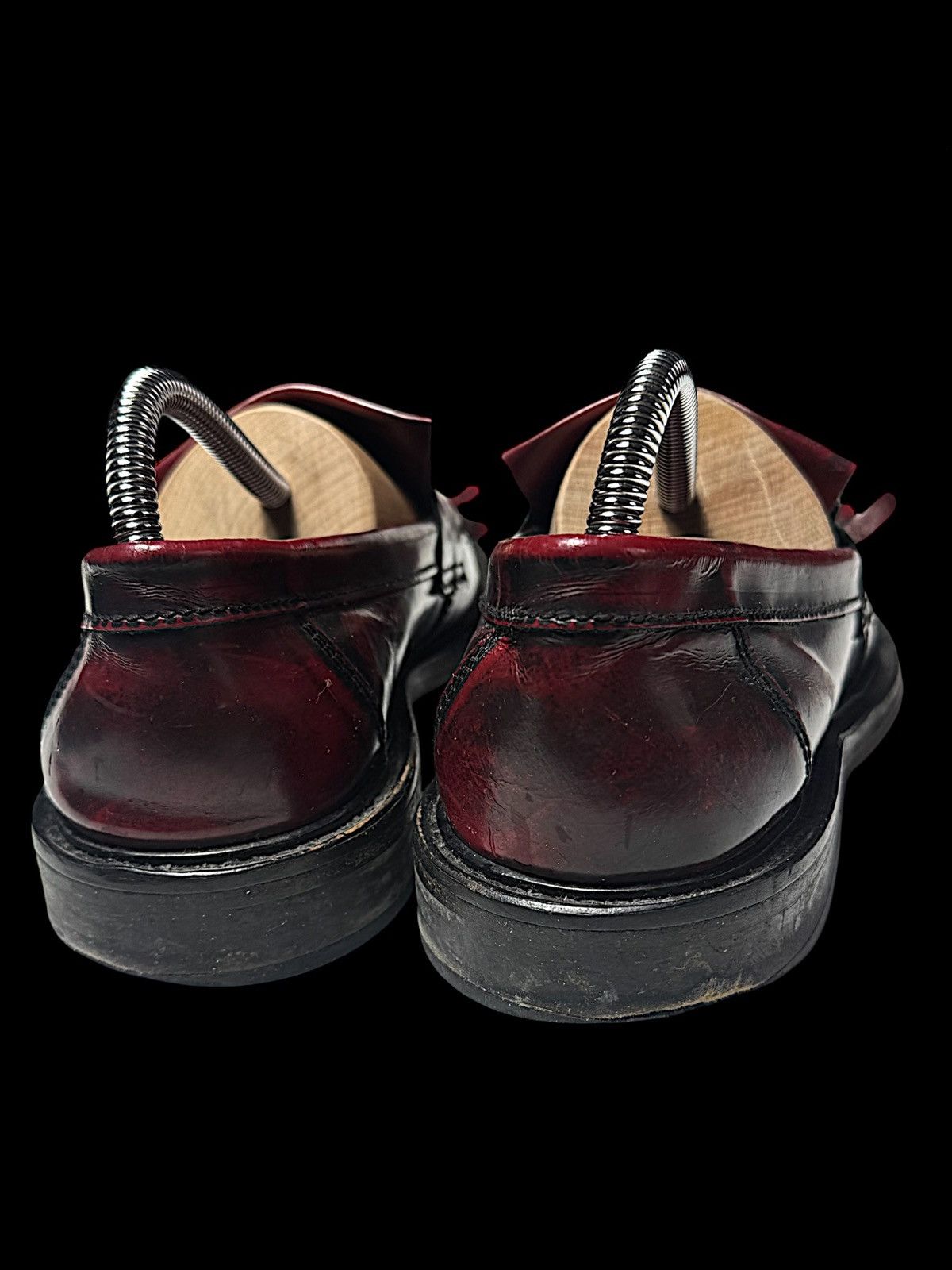 Japanese Brand × Vintage Vintage loafers black/red like dr.martens Size US 8 / EU 41 - 2 Thumbnail