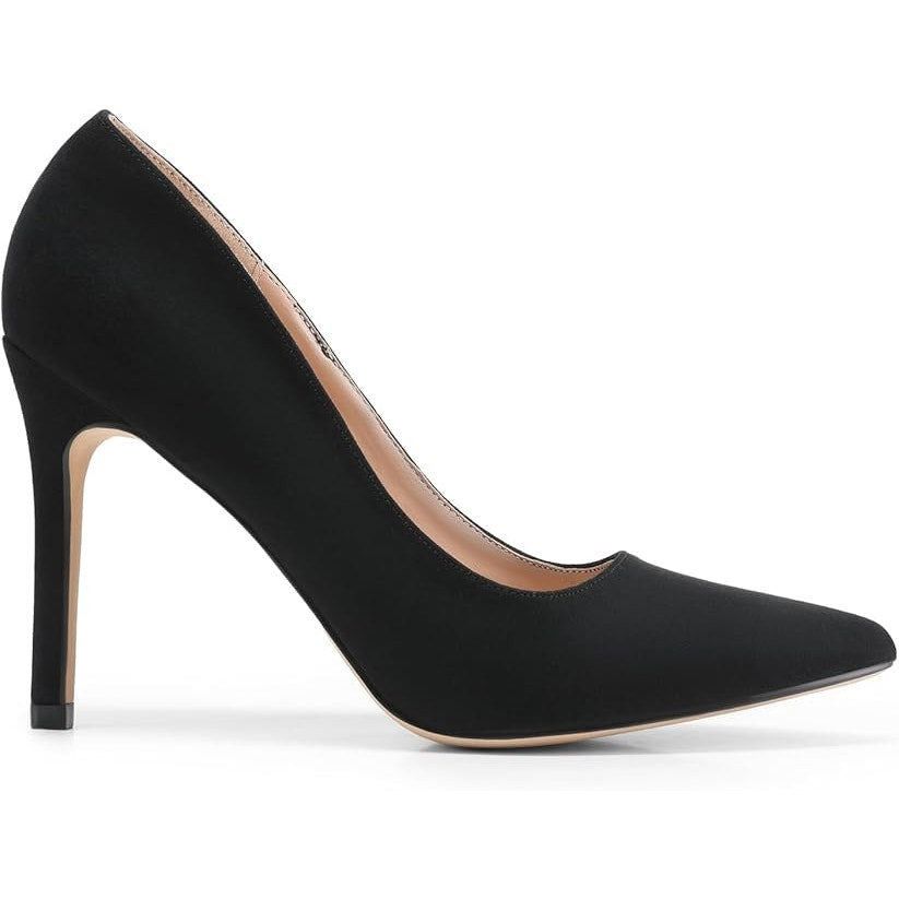 Other Dream Pairs Women's Black Faux Suede 4" Heel Pumps Size 7 Size US 7 / IT 37 - 2 Thumbnail