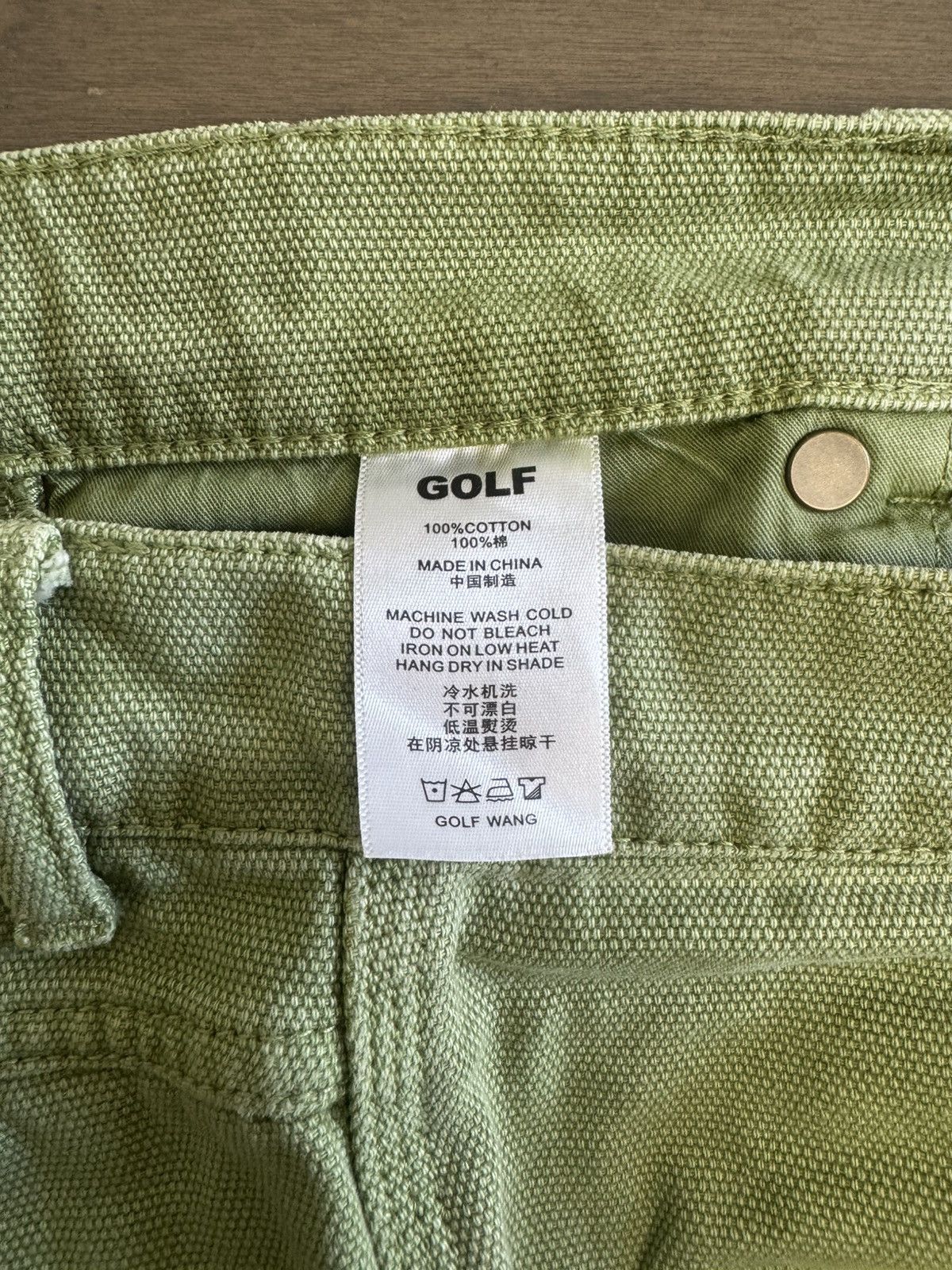 Golf Wang Golf Wang Green “Pale Spearmint” Work Pants Size US 36 / EU 52 - 8 Thumbnail