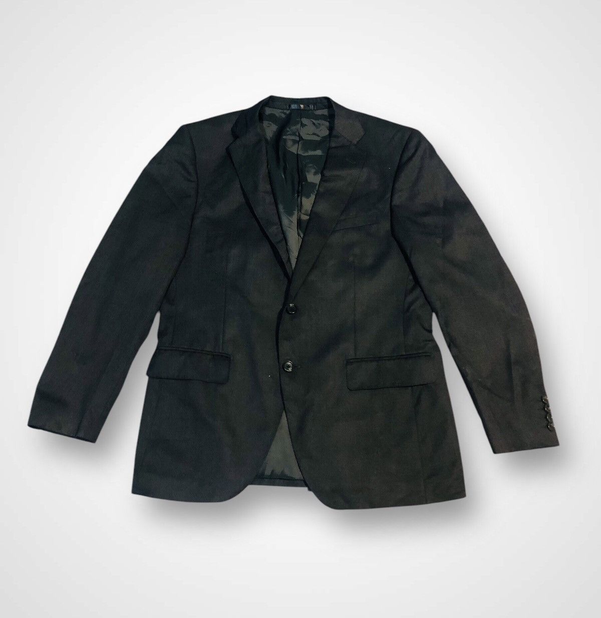 Japanese Brand Dolce Mara Coat Buttoned (23) Size US L / EU 52-54 / 3 - 1 Thumbnail