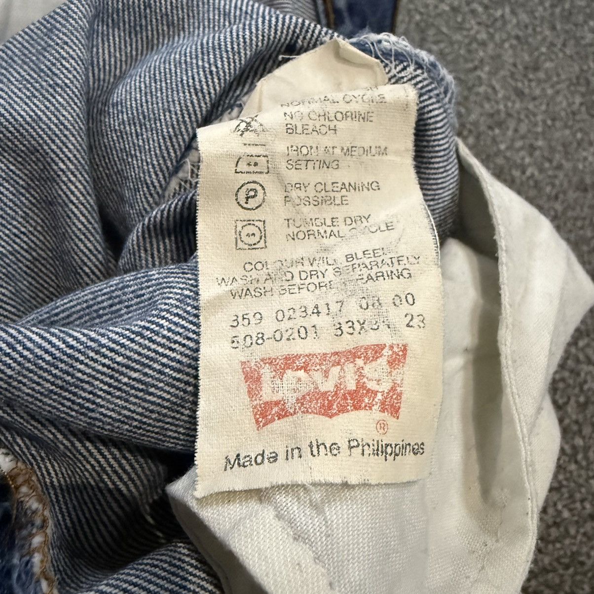Levi's Vintage Clothing Vintage Levis 508 Baggy Jeans Size US 33 - 13 Thumbnail