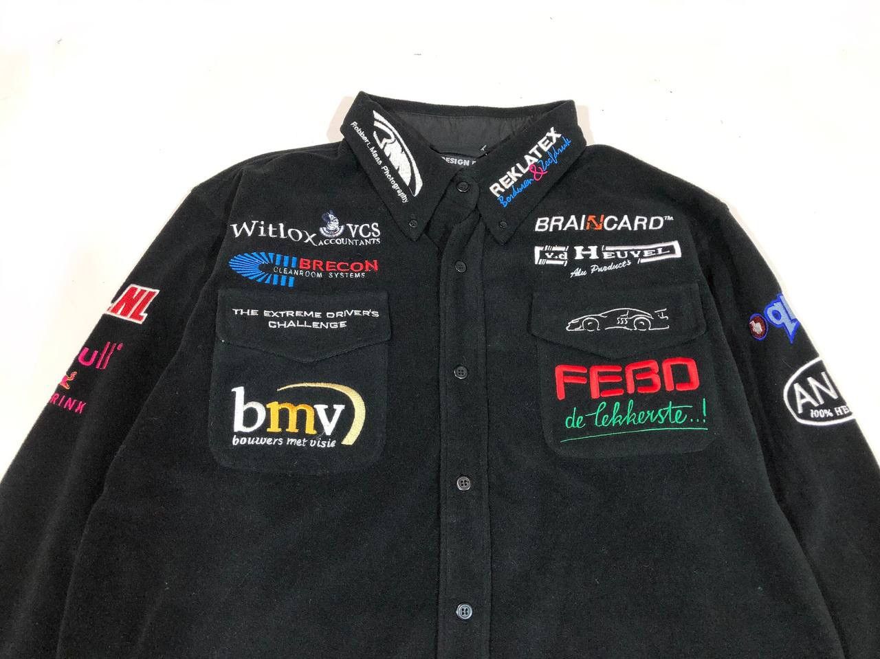 NASCAR × Red Bull HP Red Bull Racing Overshirt Black Size US S / EU 44-46 / 1 - 3 Thumbnail
