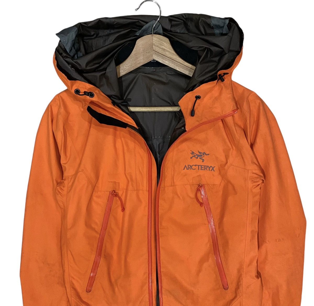 Arc'teryx 🔥VINTAGE ARCTERYX GORETEX ORANGE OUTDOORS LIGHT JACKET Size US S / EU 44-46 / 1 - 3 Thumbnail