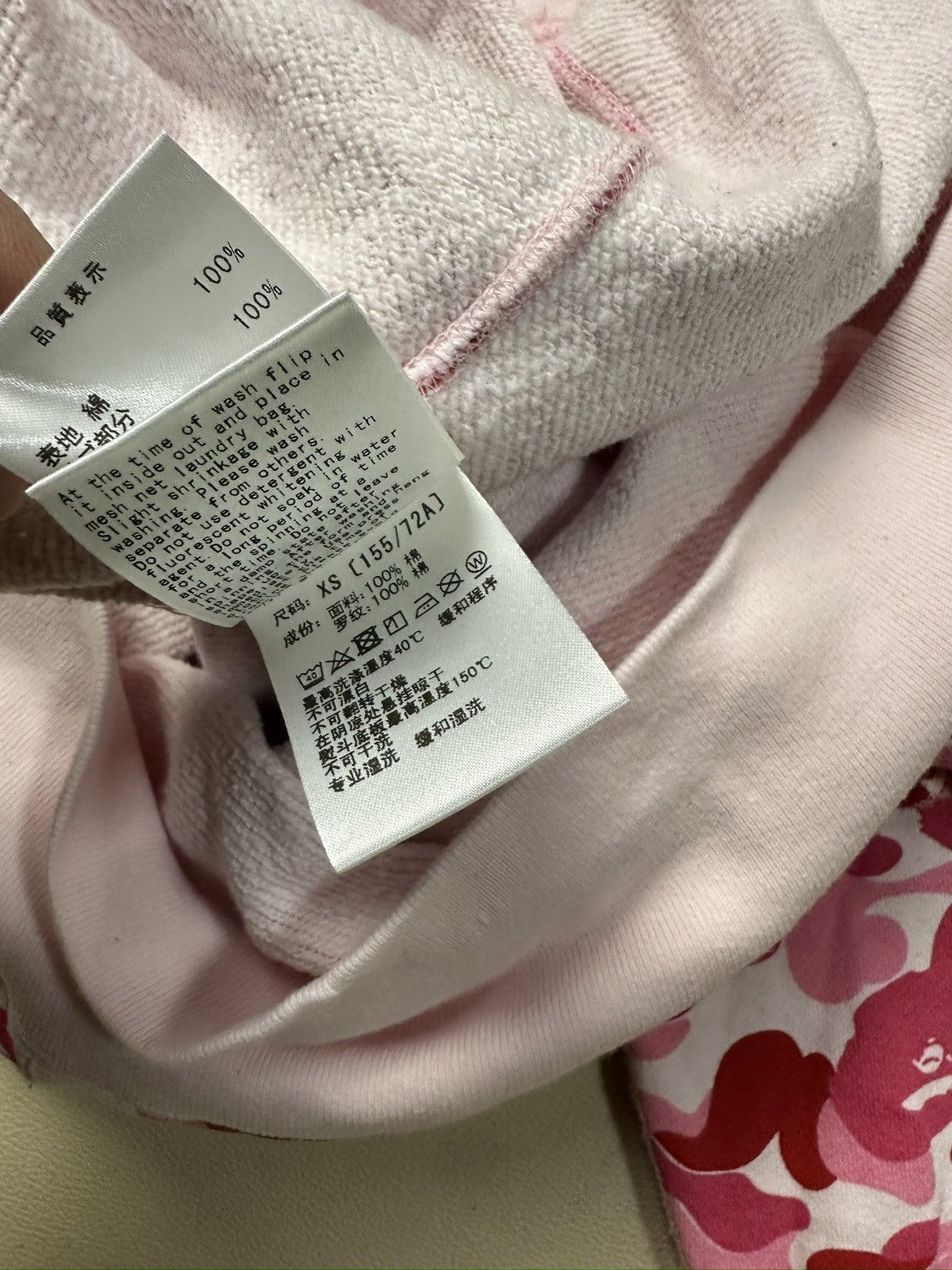 Bape A bathing ape bape logo camo pink Size XS / US 0-2 / IT 36-38 - 11 Thumbnail