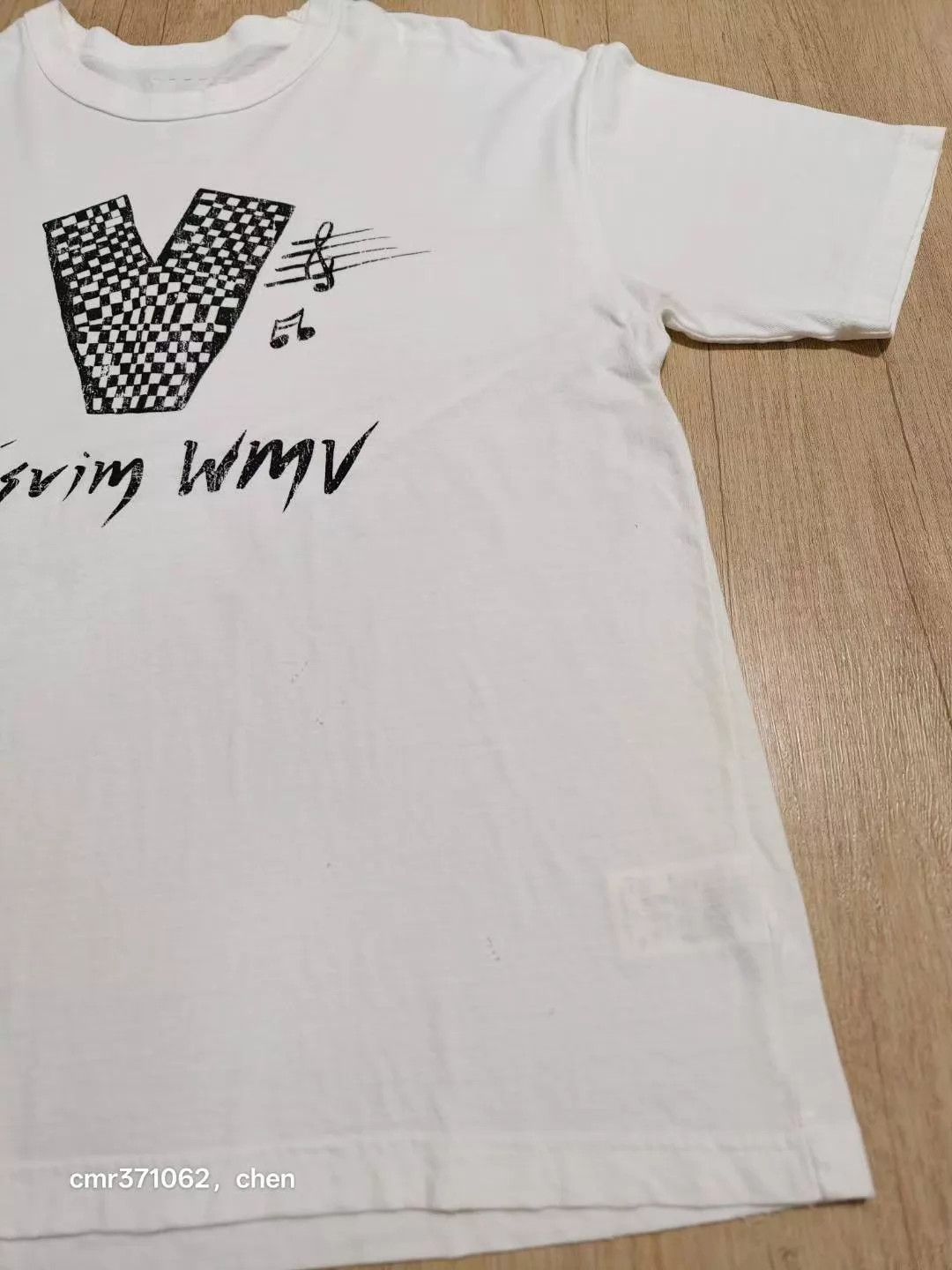Visvim VISVIM 25SS JUMBO TEE S/S V CRASH Worn 1x Off White 3 Note Size US L / EU 52-54 / 3 - 3 Thumbnail