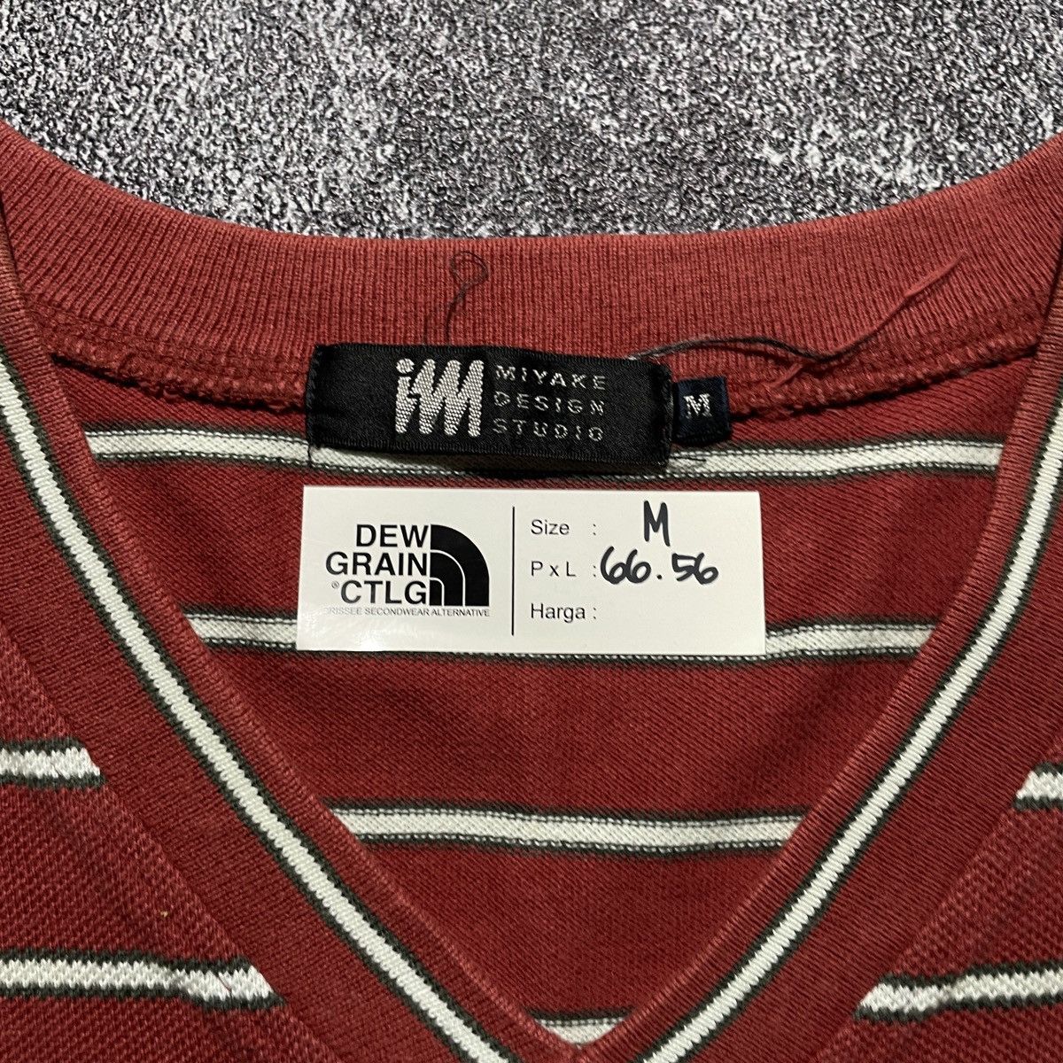 Issey Miyake × Seiko Issey Miyake Striped Tee Size US M / EU 48-50 / 2 - 5 Thumbnail